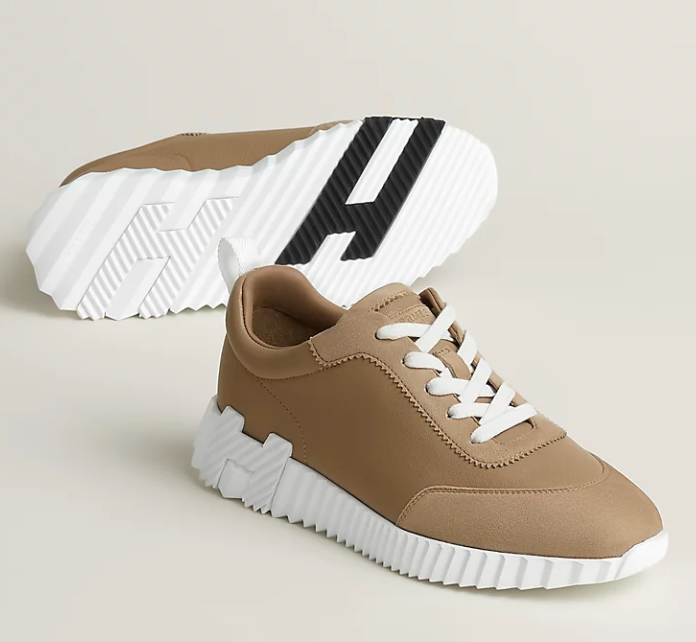 Hermès Bouncing Sneaker Sport Goatskin Kraft