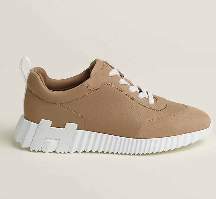 Hermès Bouncing Sneaker Sport Goatskin Kraft