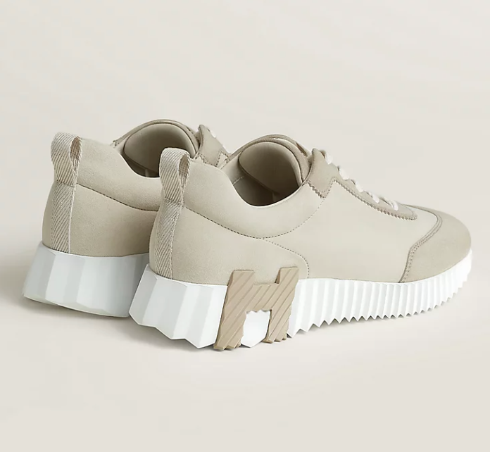 Hermès Bouncing Sneaker Sport Goatskin Beige