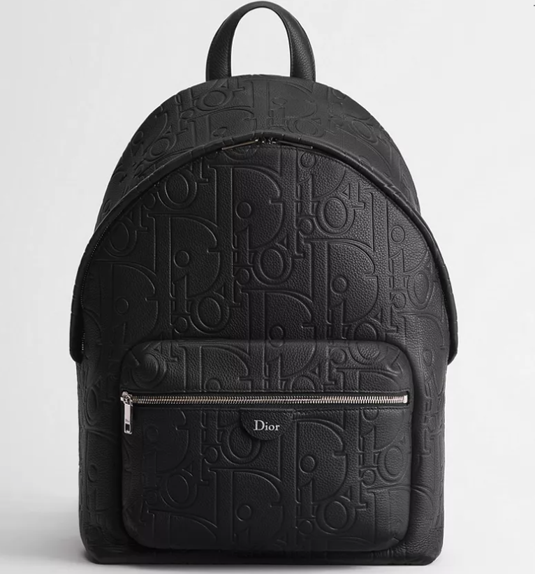 Dior Rider Zipped Backpack Black