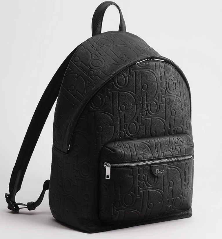 Dior Rider Zipped Backpack Black