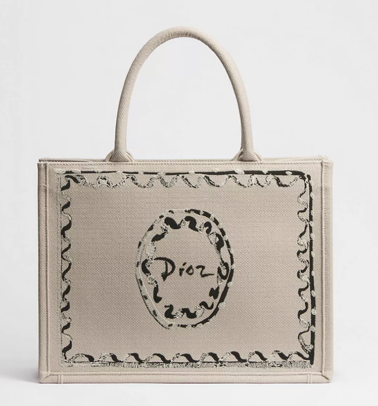 Dioriviera Medium Dior Book Tote with Strap