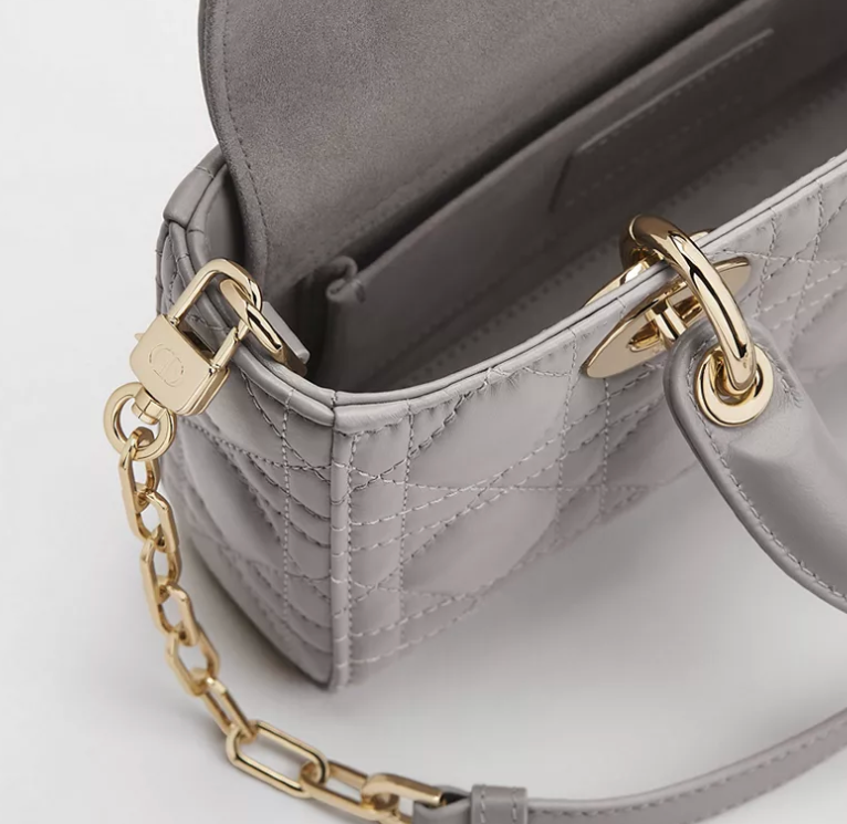 Trianon Gray Mini Lady D-Joy Bag