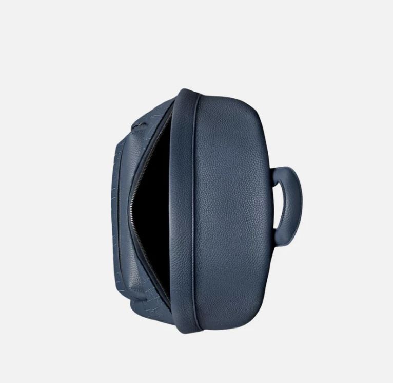 Blue Dior Rider 2.0 Zipped Backpack