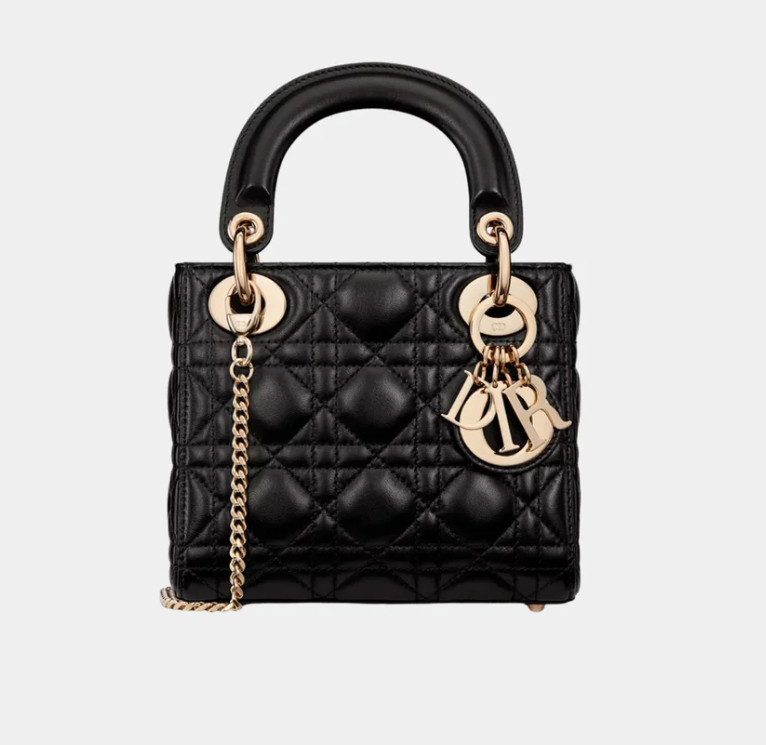 Black Lady Dior Mini Bag