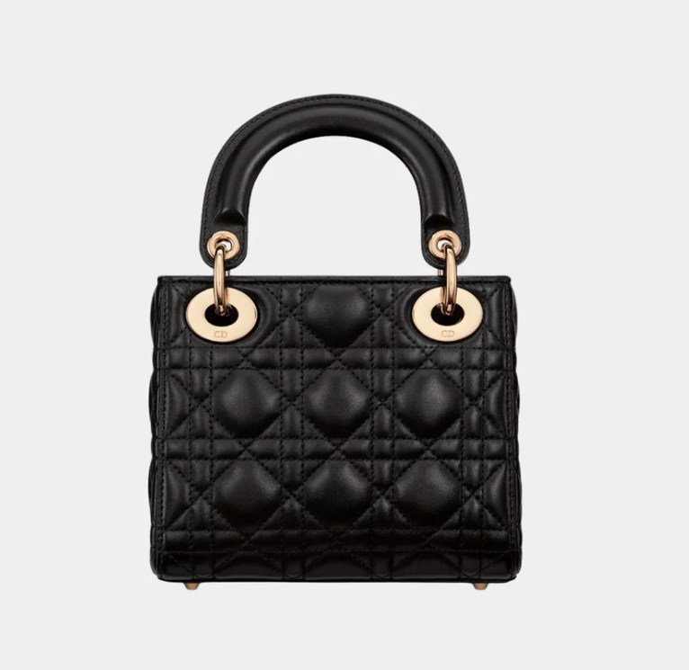 Black Lady Dior Mini Bag