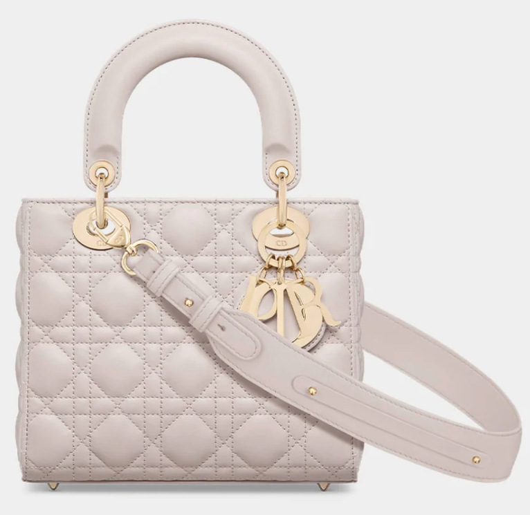 Beige Lin Lady Dior My ABCDior Small Bag