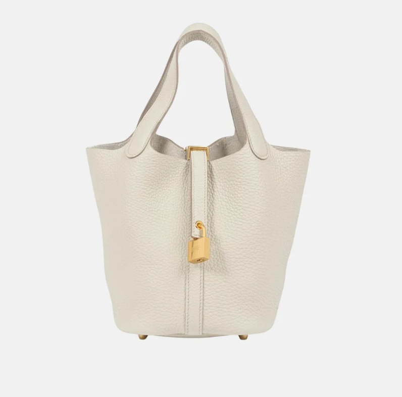 Hermès Picotin 22 Beton Clemence GHW