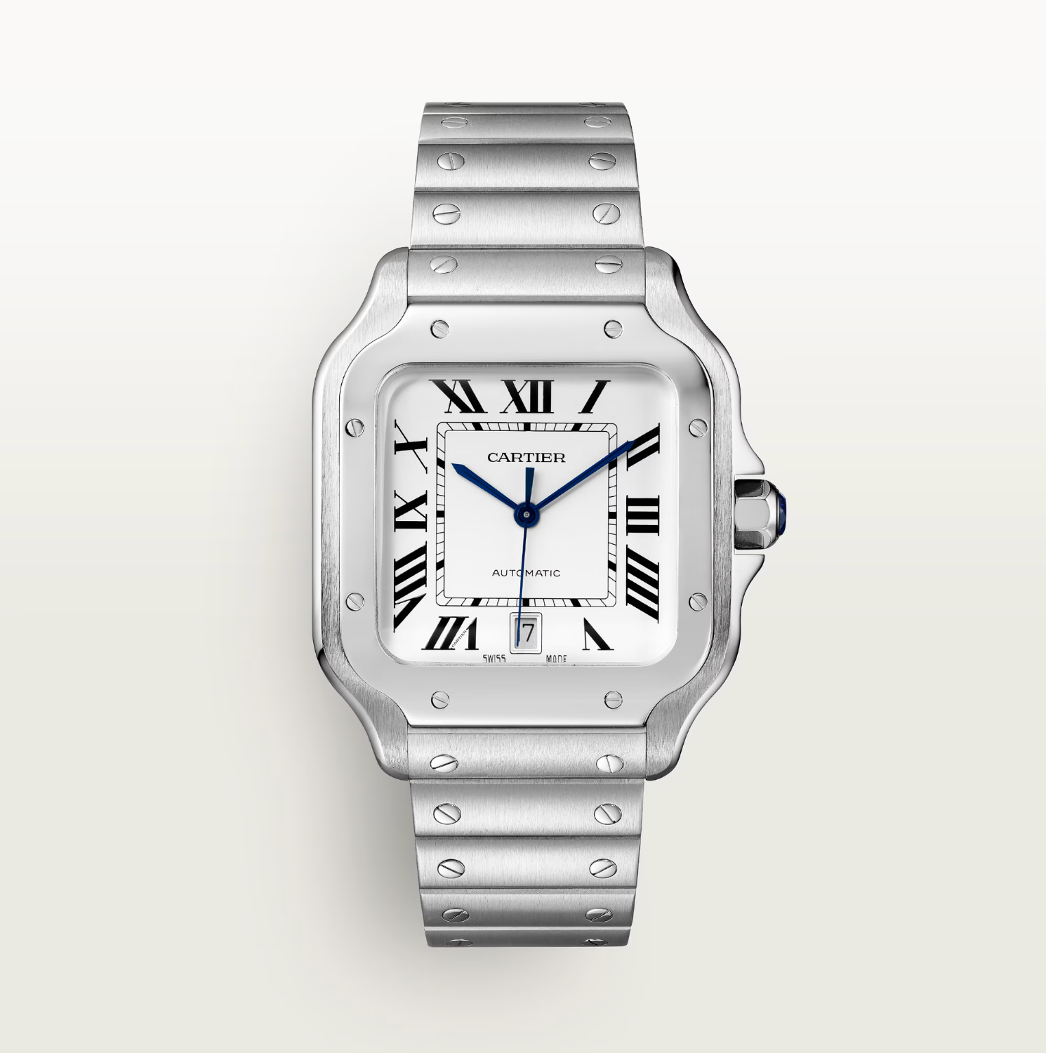 Cartier Santos de Cartier Large Automatic Watch 39.8mm Steel