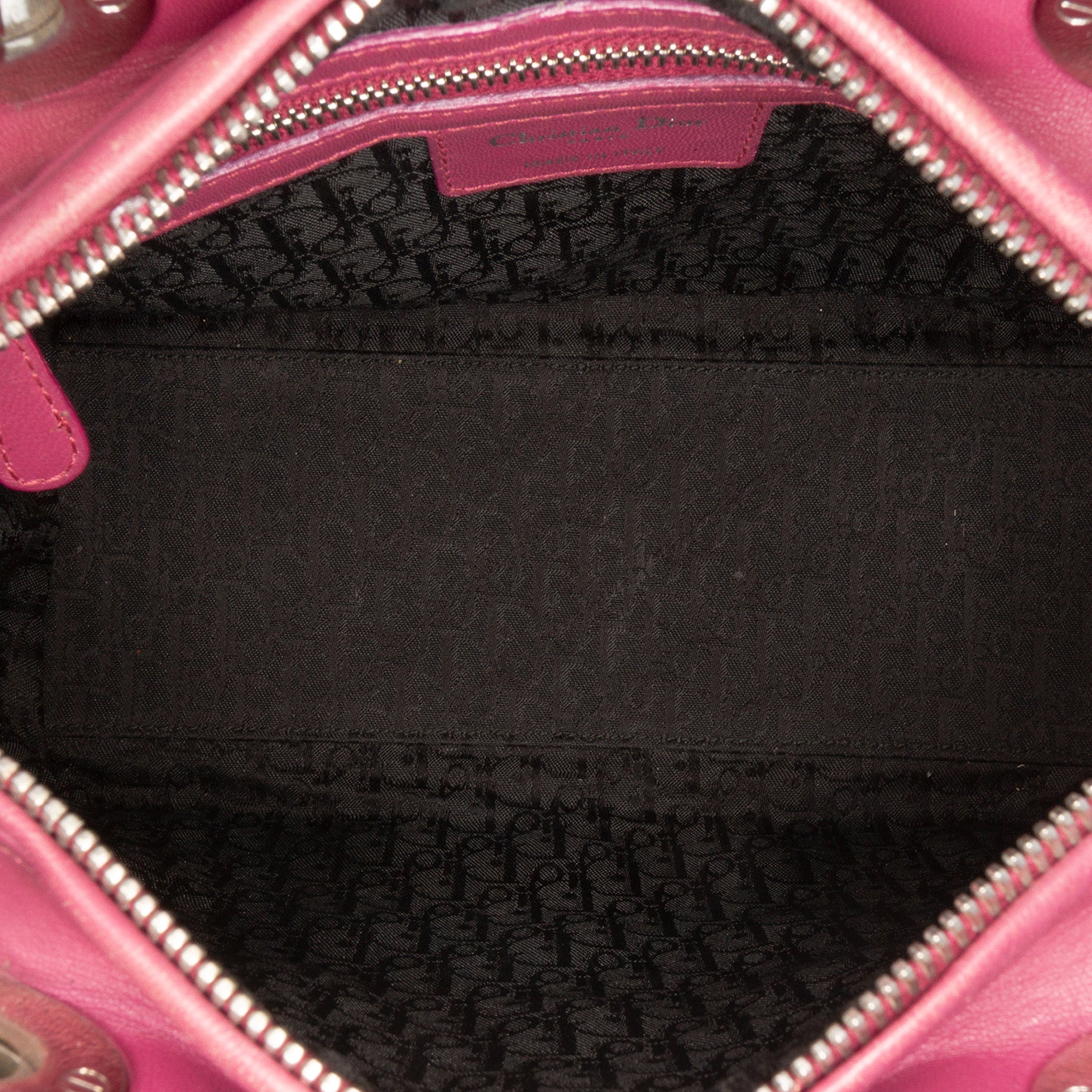 Dior Medium Lambskin Cannage Lady Dior