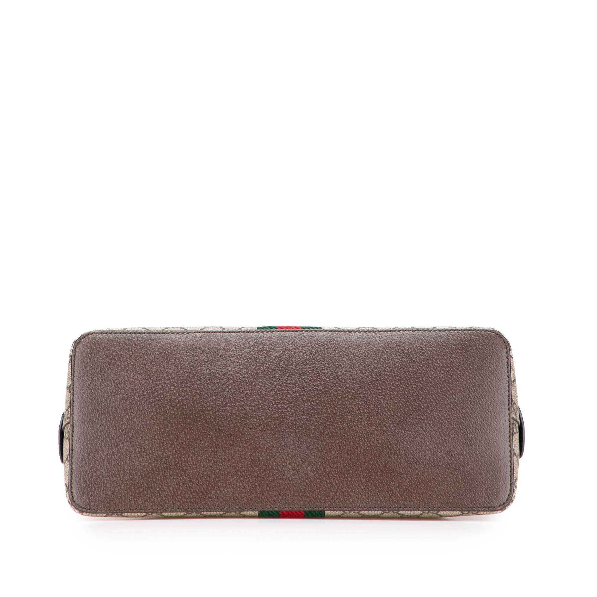 Gucci Medium GG Supreme Ophidia Web Satchel