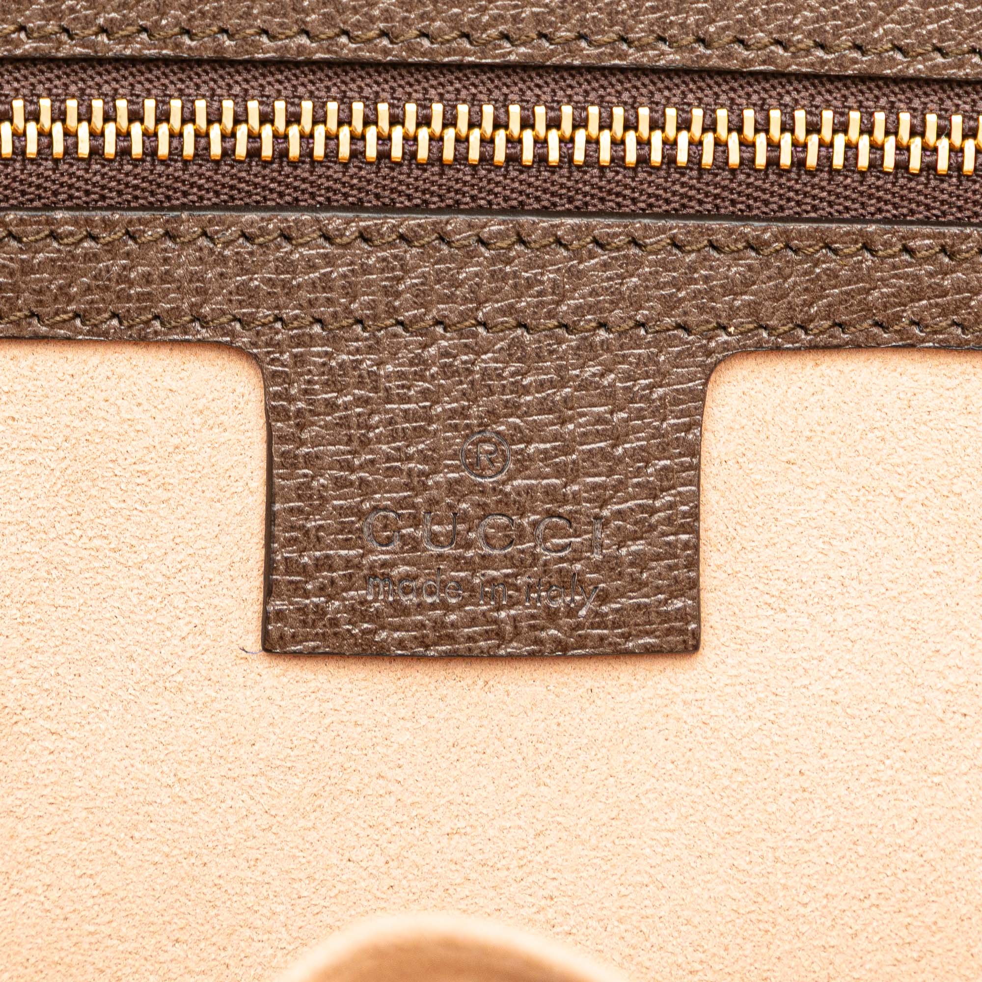 Gucci Medium GG Supreme Ophidia Web Satchel
