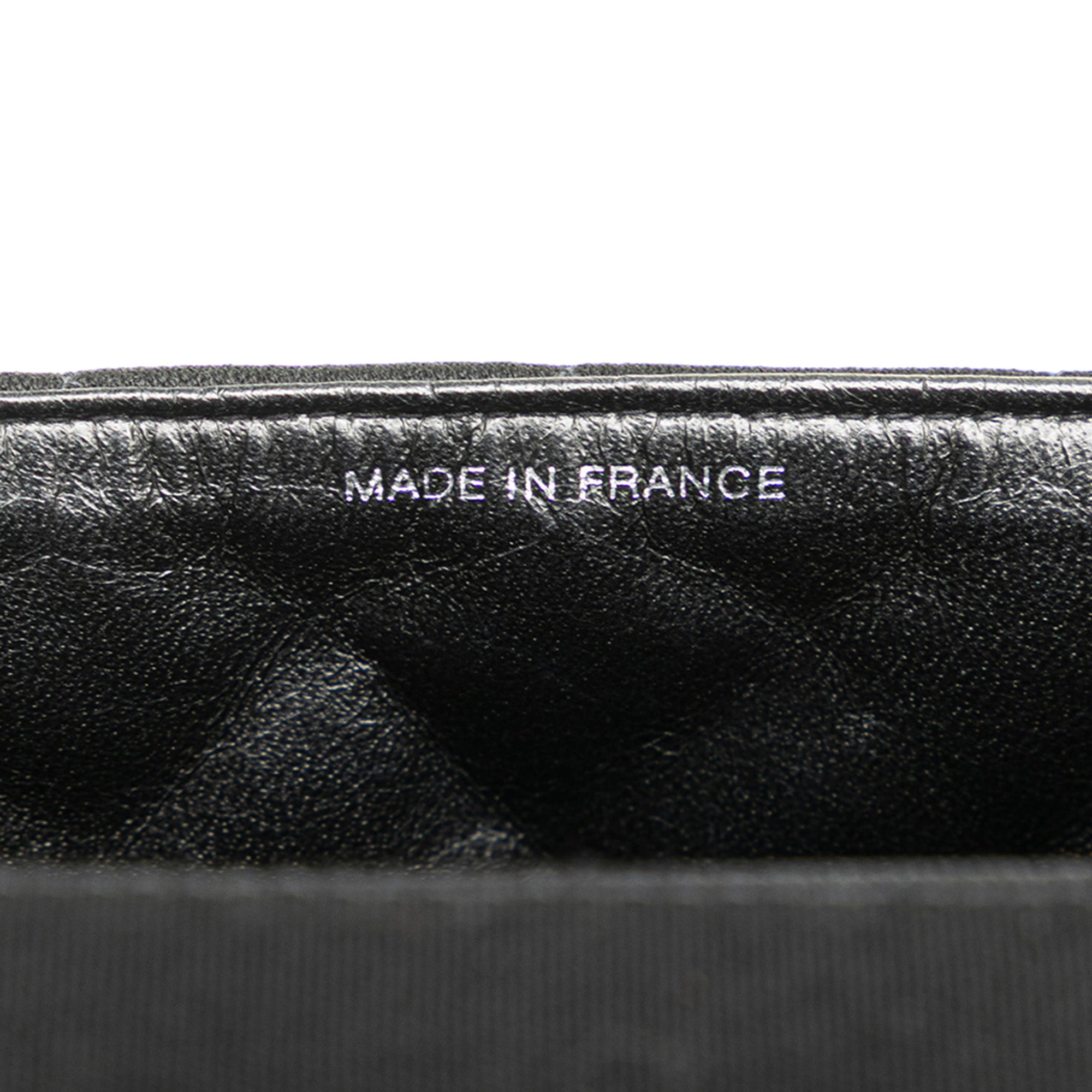 Chanel CC Quilted Jersey Kelly Top Handle Bag