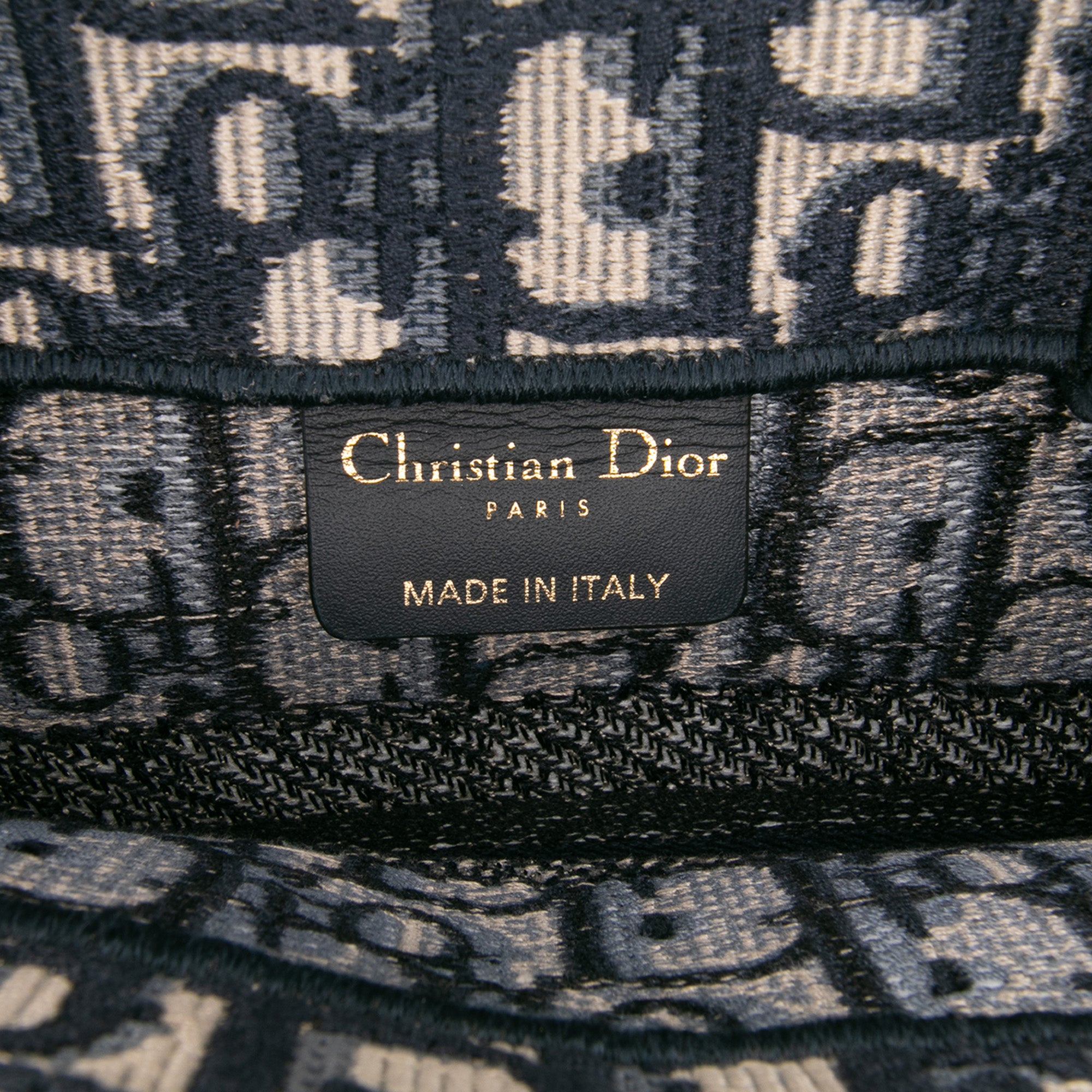 Dior Small Oblique Canvas Book Tote