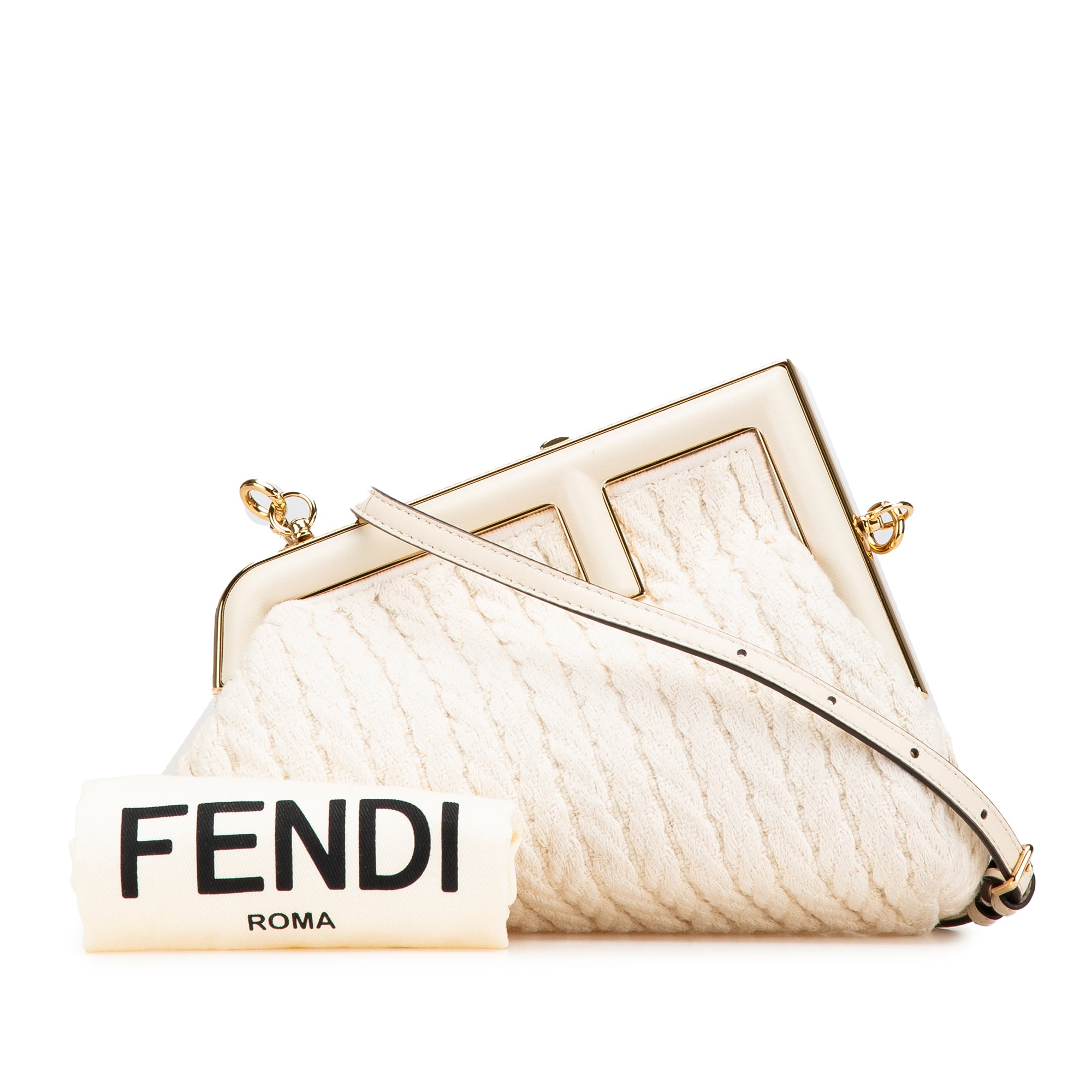 Fendi Small Knit Fendi First Crossbody