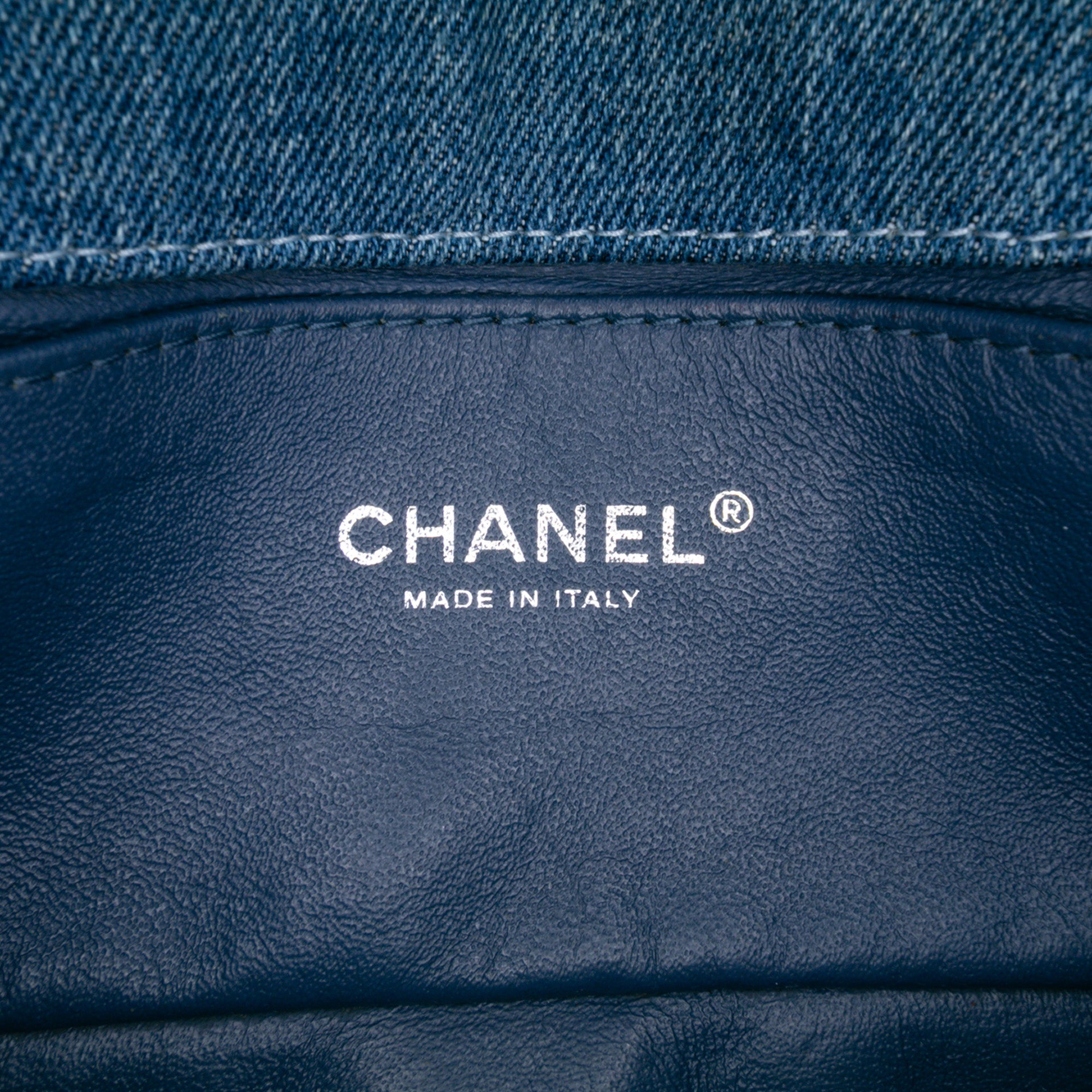 Chanel Small Quilted Denim Boy Flap