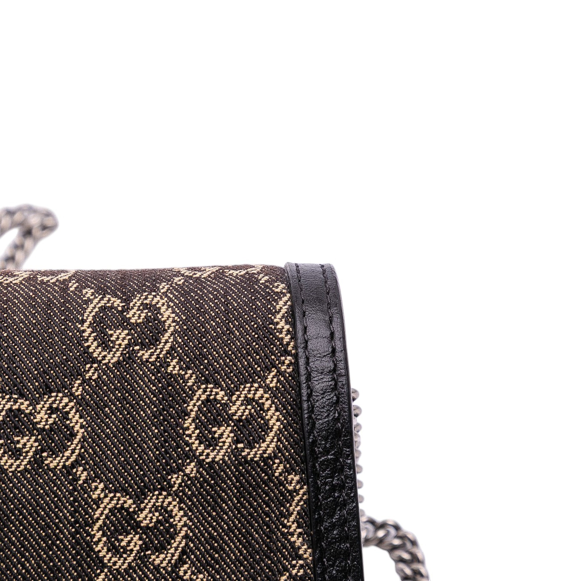 Gucci Mini GG Denim Dionysus Crossbody