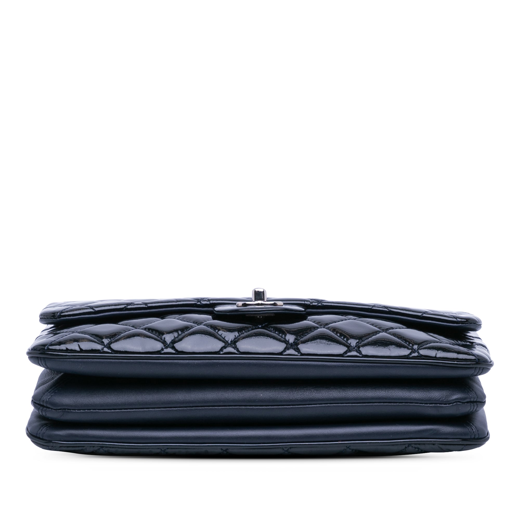 Chanel Jumbo Patent 3 Accordion Flap