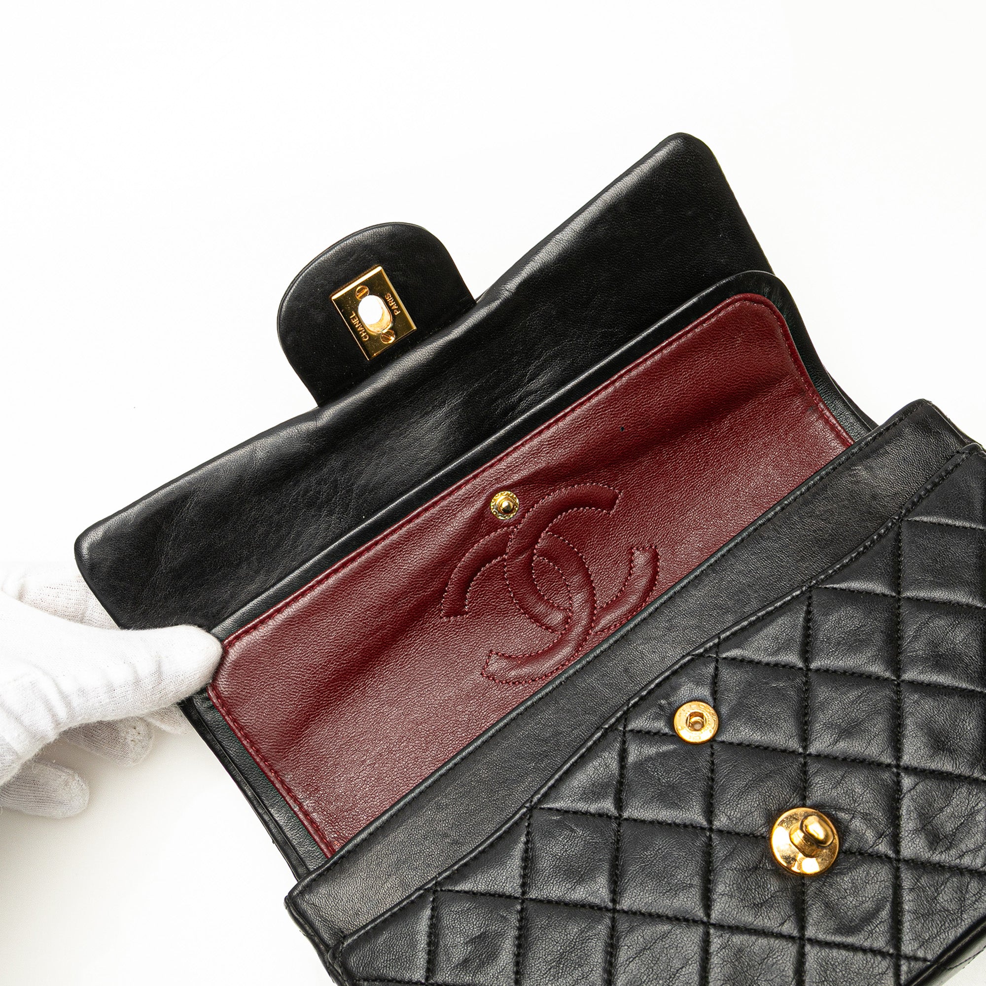 Chanel Small Classic Lambskin Double Flap