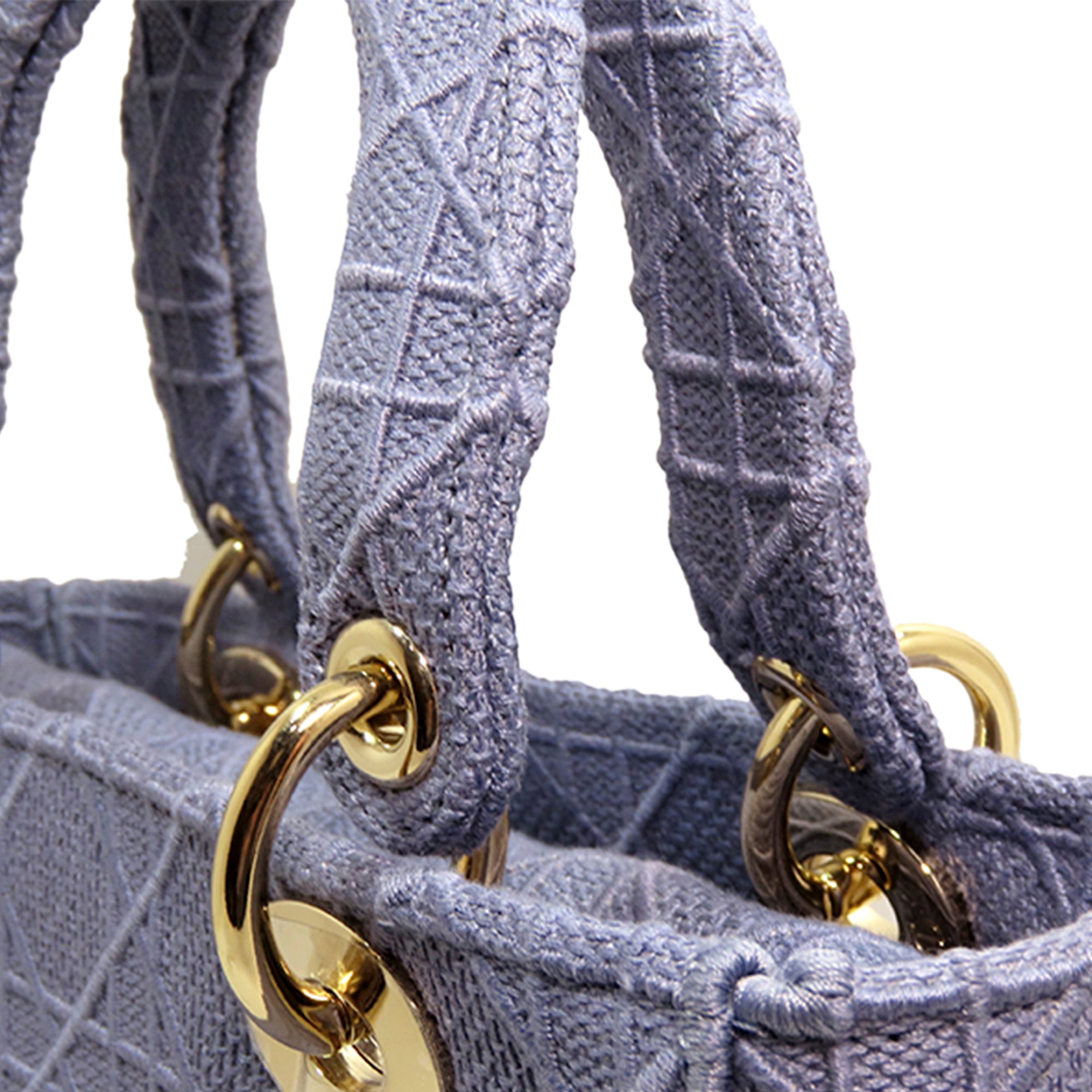 Dior Medium Canvas Cannage Lady D Lite