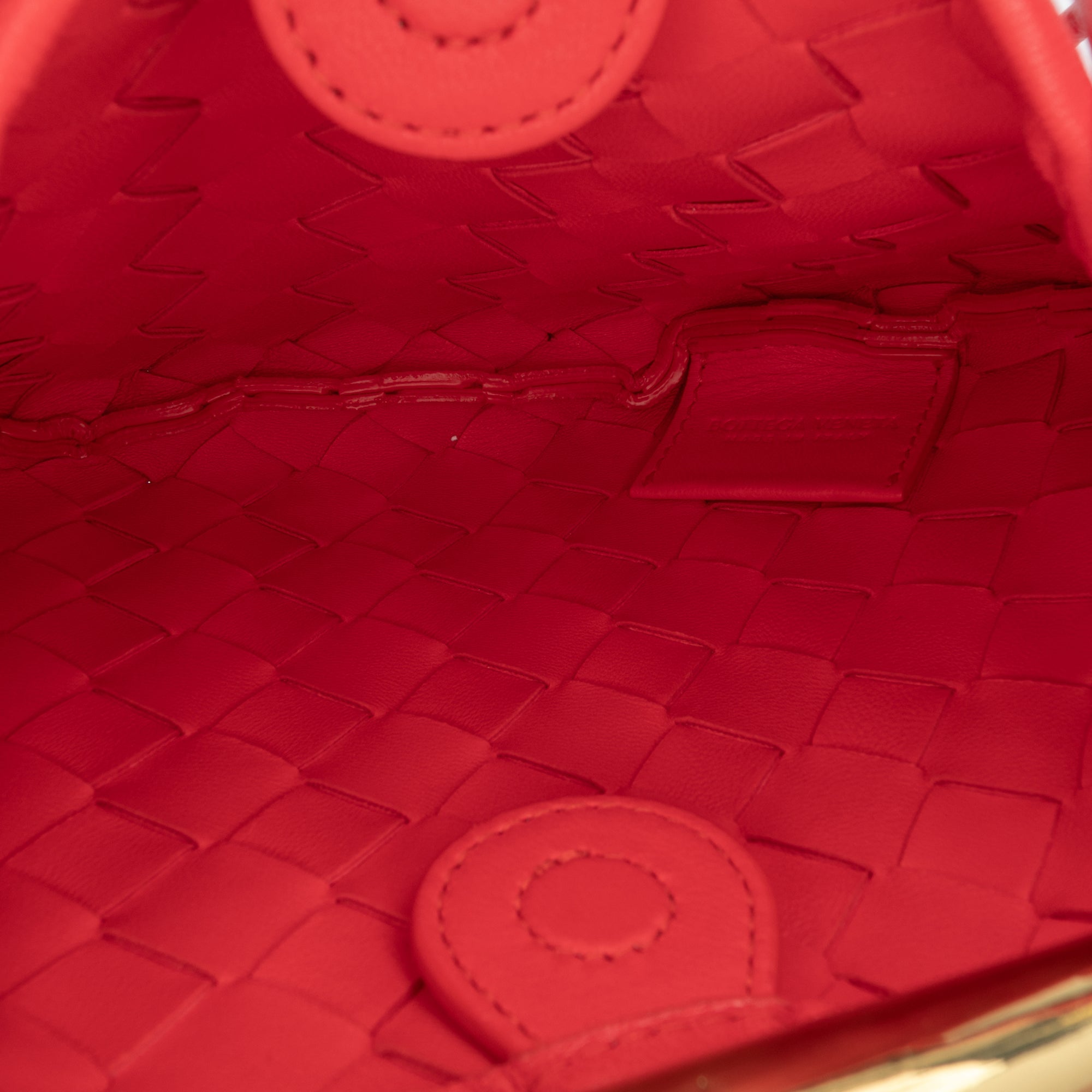 Bottega Veneta Baby Lambskin Intrecciato Sardine - The Boutique
