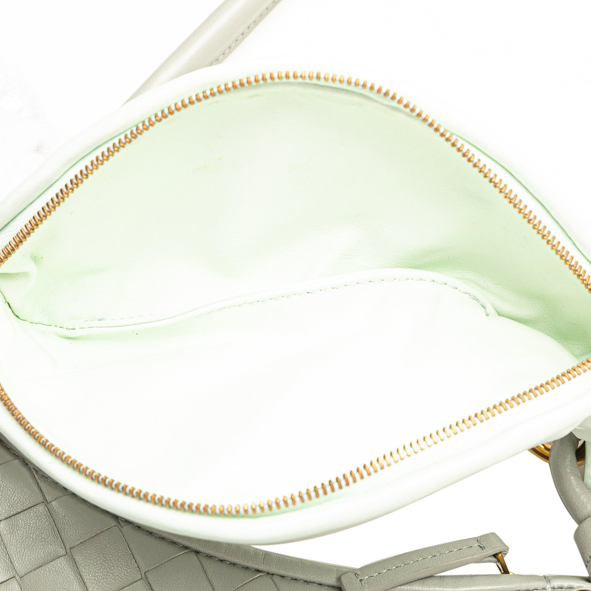 Bottega Veneta Small Bicolor Lambskin Intrecciato Gemelli Bag - The Boutique