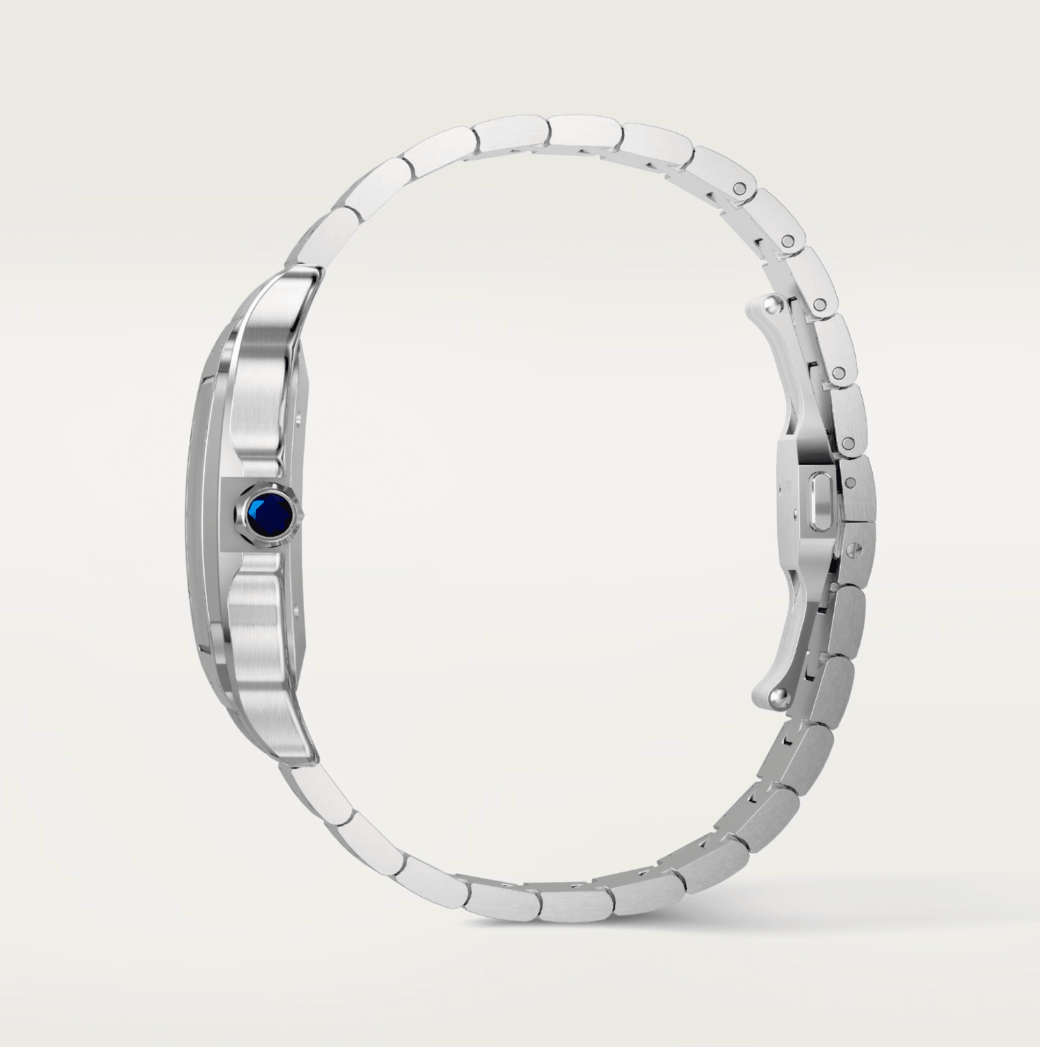 Cartier Santos de Cartier Dual Time Large Automatic Watch - The Boutique