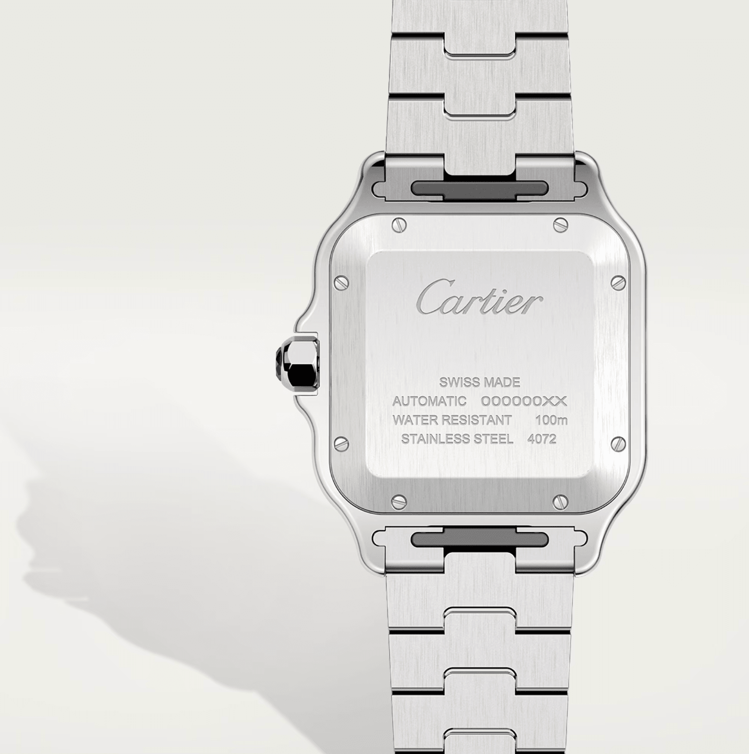 Cartier Santos de Cartier Large Automatic Watch 39.8mm Steel - The Boutique