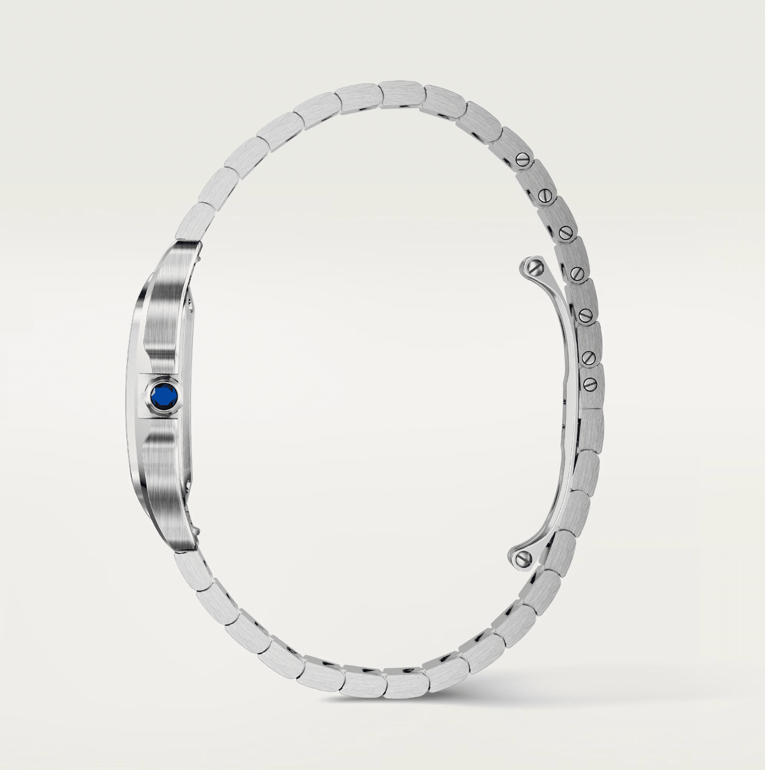 Cartier Santos de Cartier Small Model Quartz Steel Watch - The Boutique