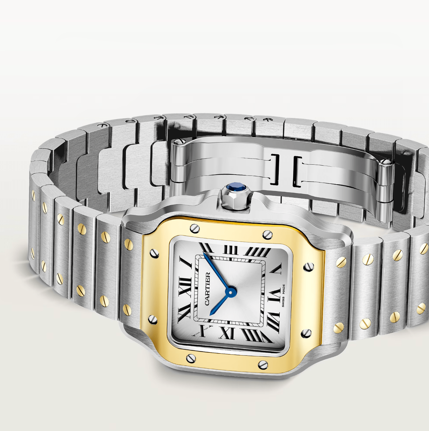 Cartier Santos de Cartier Two-Tone Watch - The Boutique