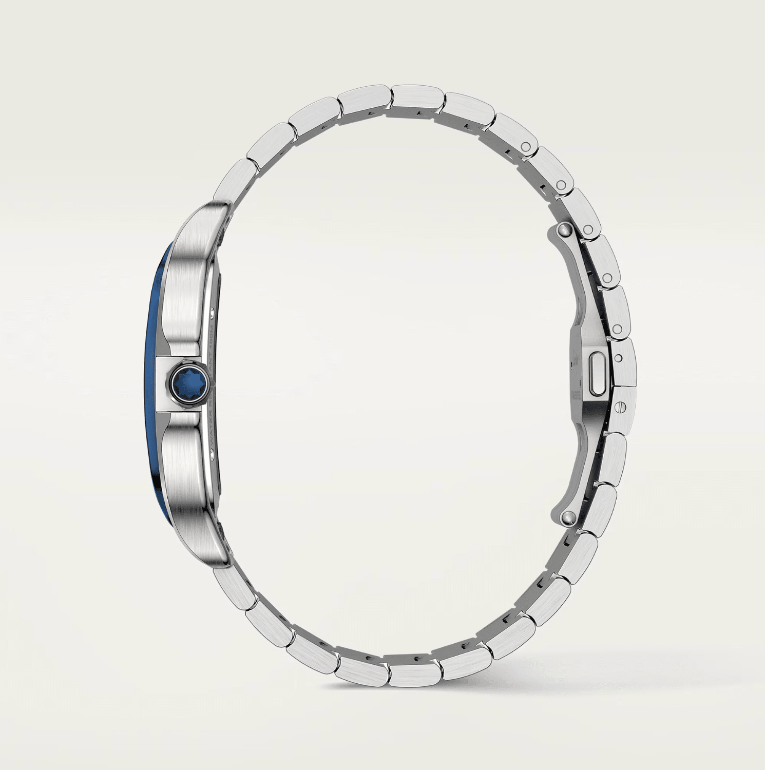 Cartier Santos Skeleton Blue Large Watch - The Boutique