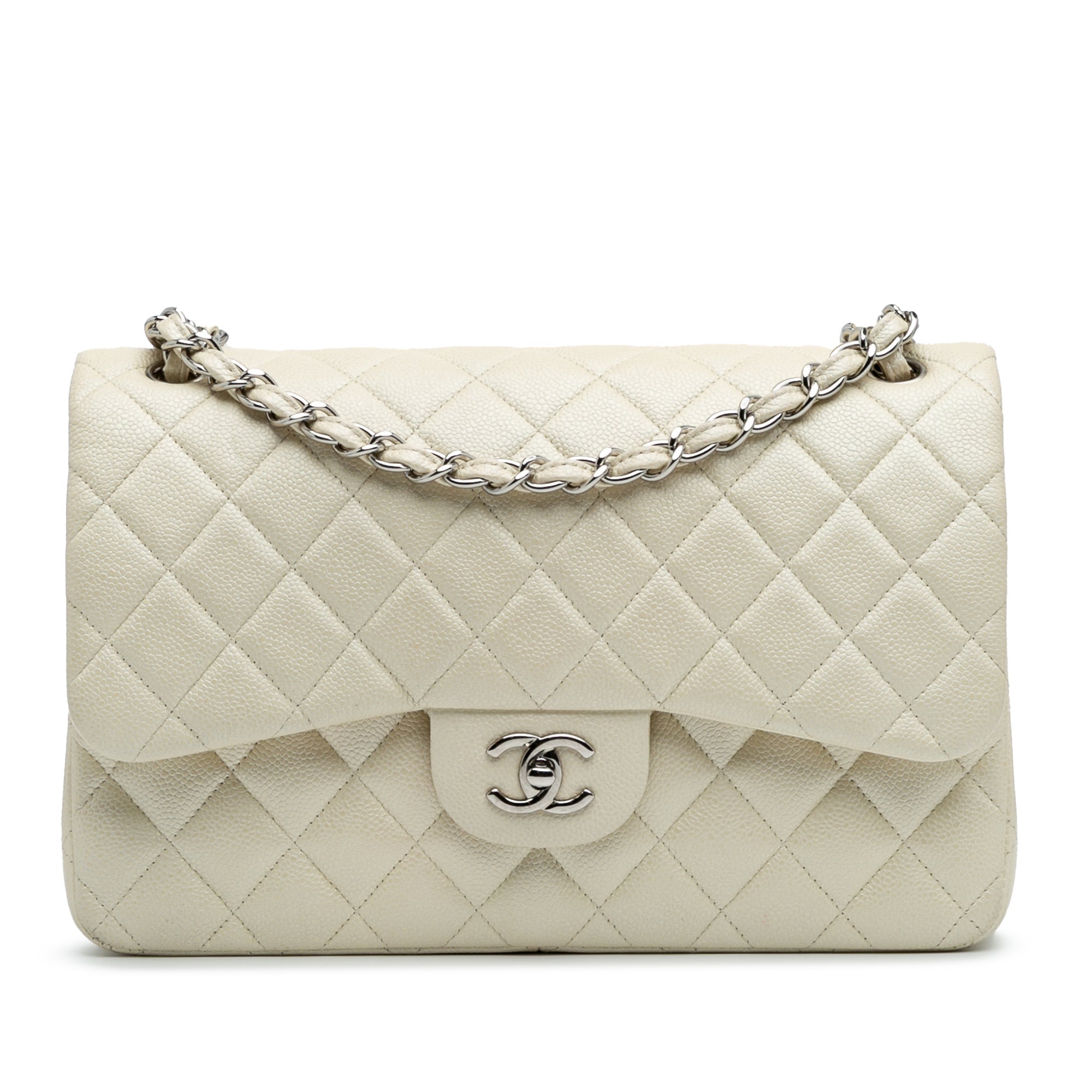 Chanel Jumbo Classic Caviar Double Flap - The Boutique