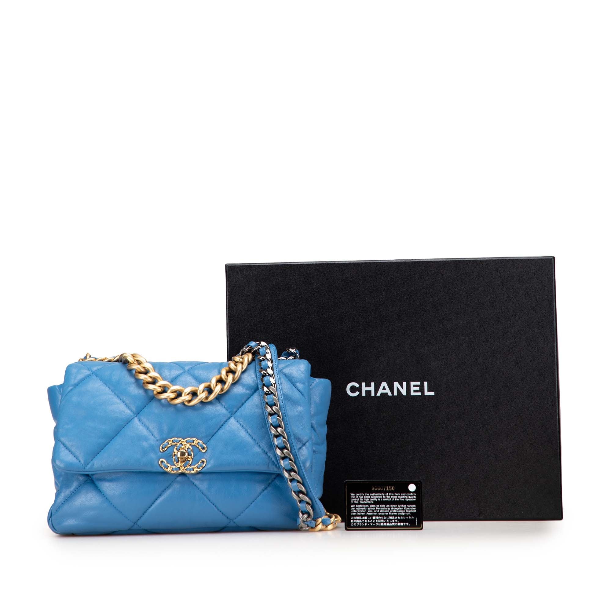 Chanel Large Lambskin 19 Flap - The Boutique