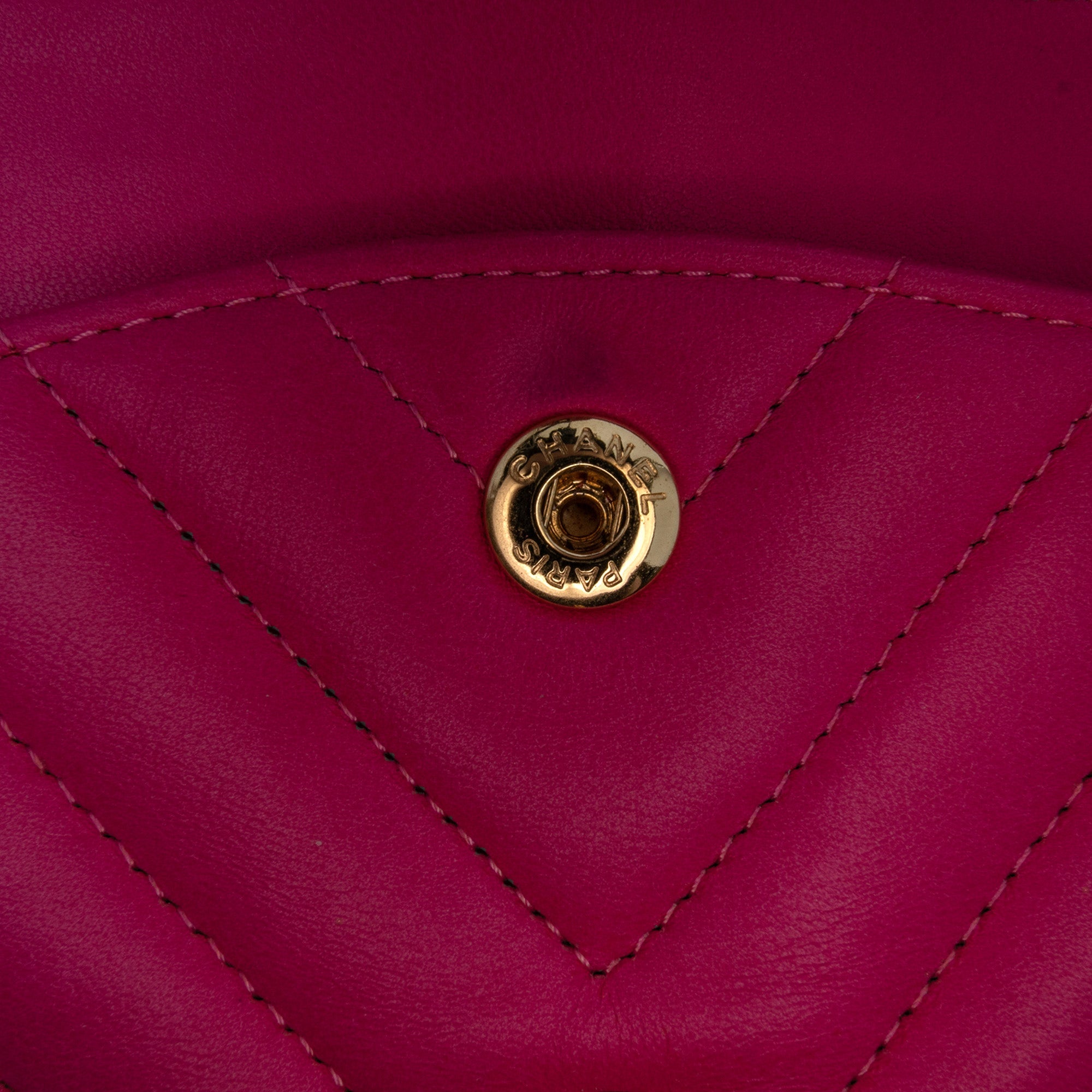 Chanel Medium Classic Chevron Lambskin Double Flap - The Boutique