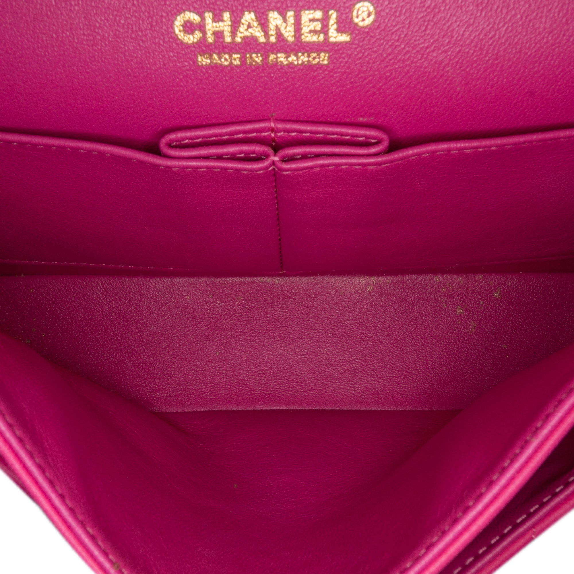 Chanel Medium Classic Chevron Lambskin Double Flap - The Boutique