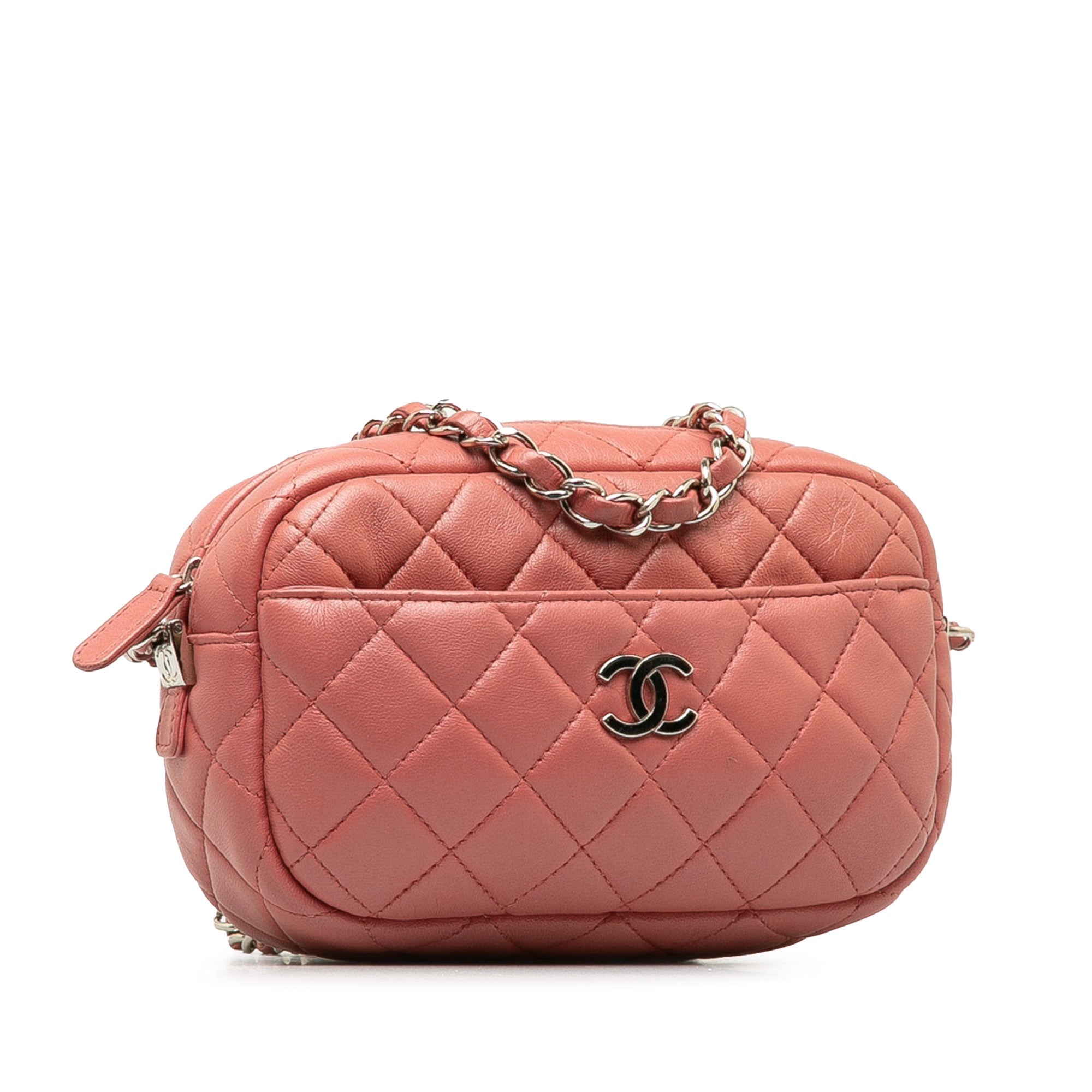 Chanel Mini Lambskin Camera Case - The Boutique