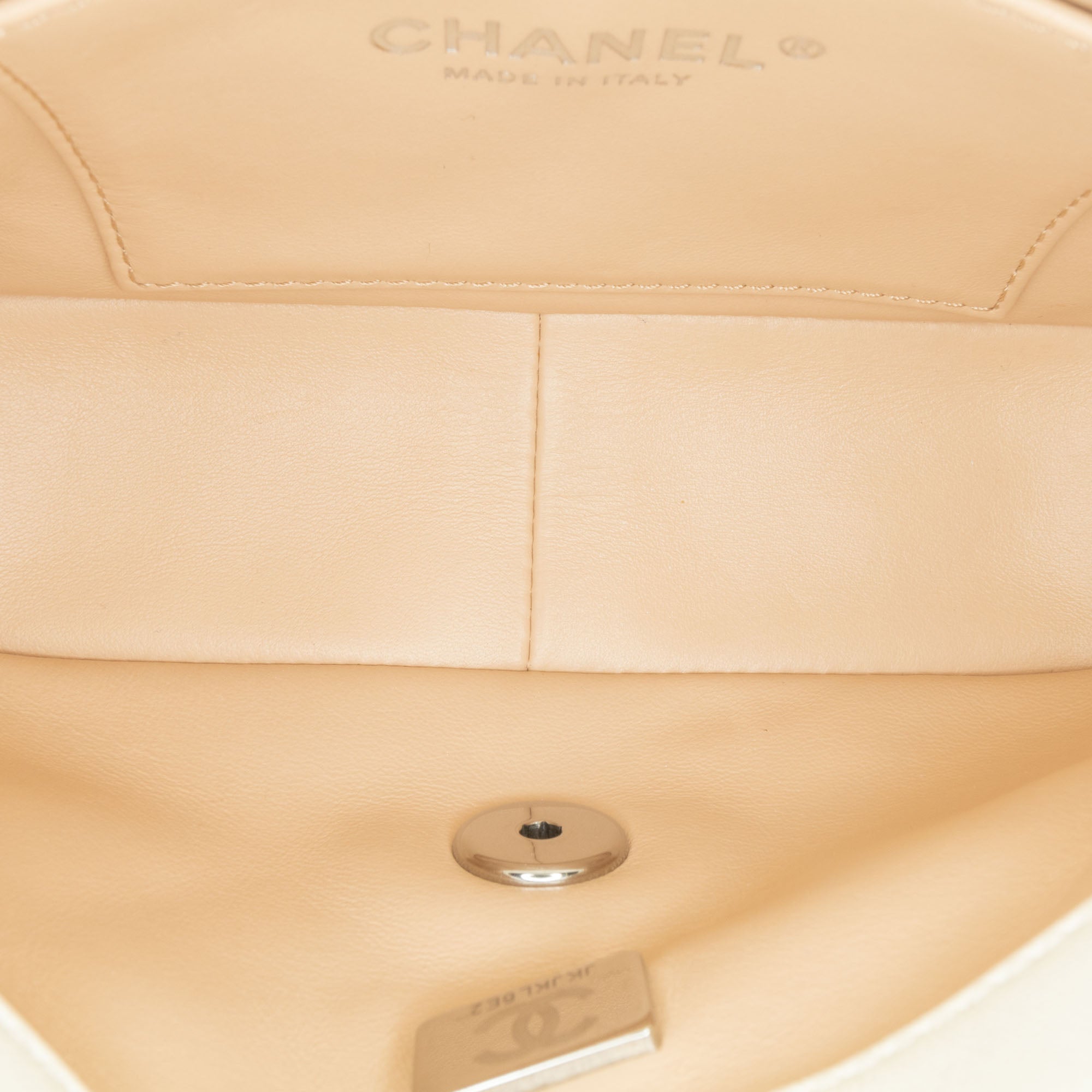 Chanel Mini Quilted Lambskin Chain Rows Flap - The Boutique