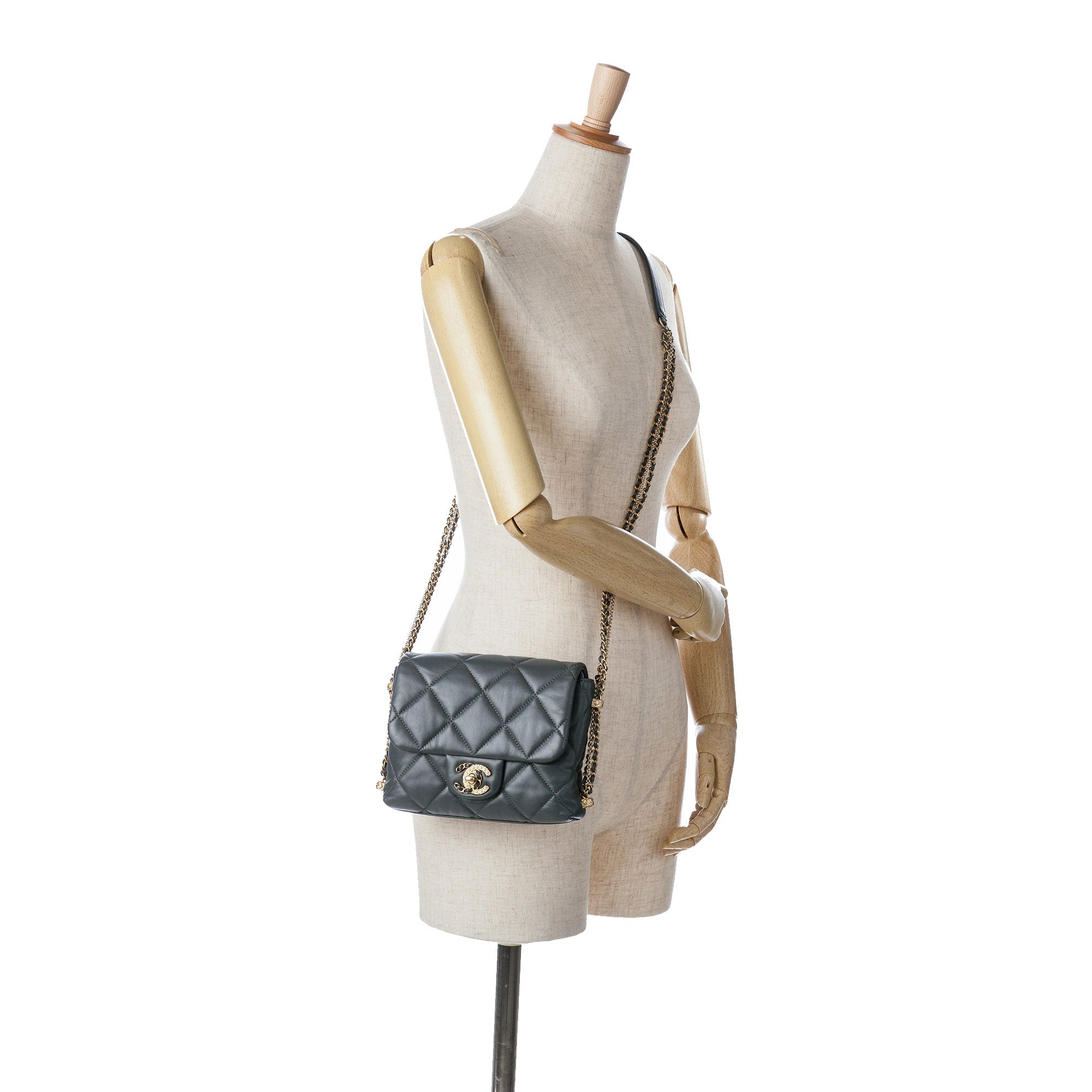Chanel Mini Quilted Lambskin Crush on Chains Flap - The Boutique