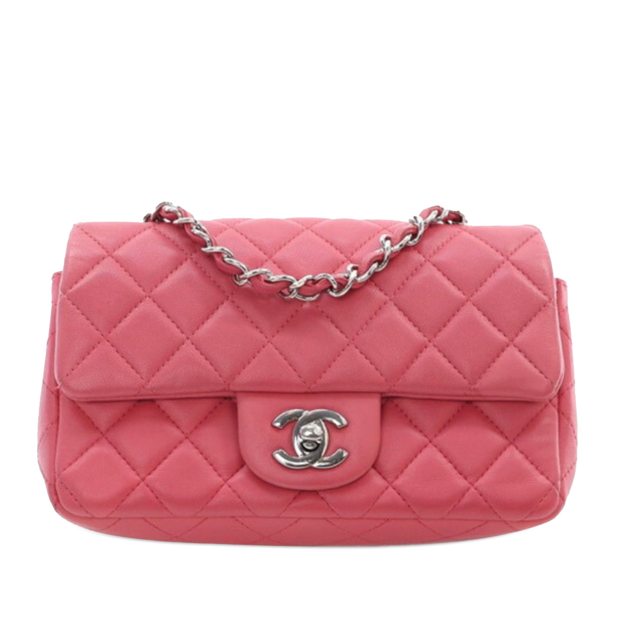 Chanel Mini Rectangular Classic Lambskin Single Flap - The Boutique