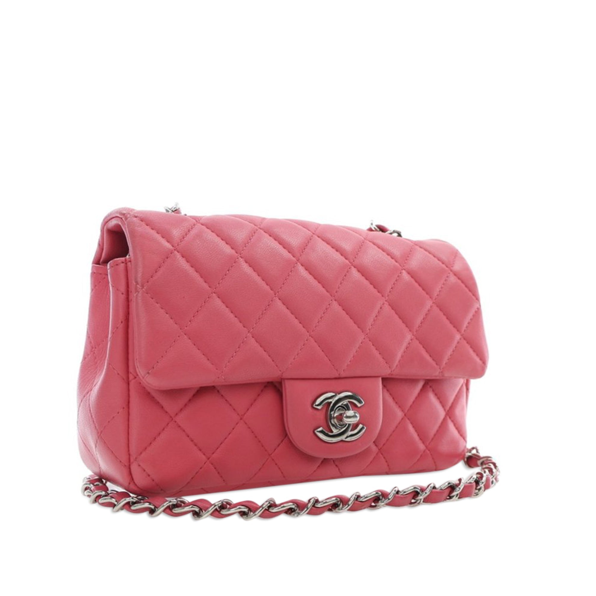 Chanel Mini Rectangular Classic Lambskin Single Flap - The Boutique