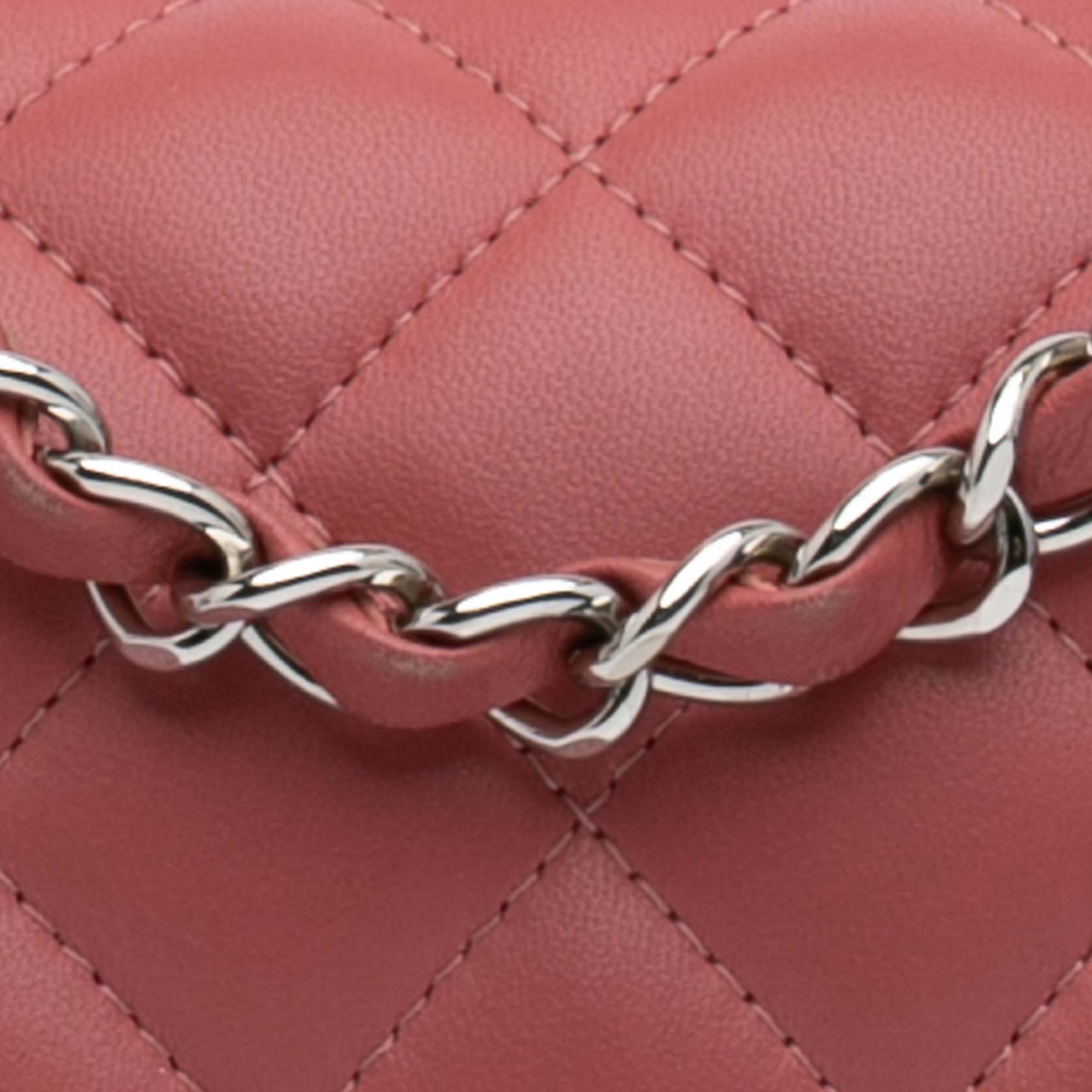 Chanel Mini Square Classic Lambskin Single Flap - The Boutique