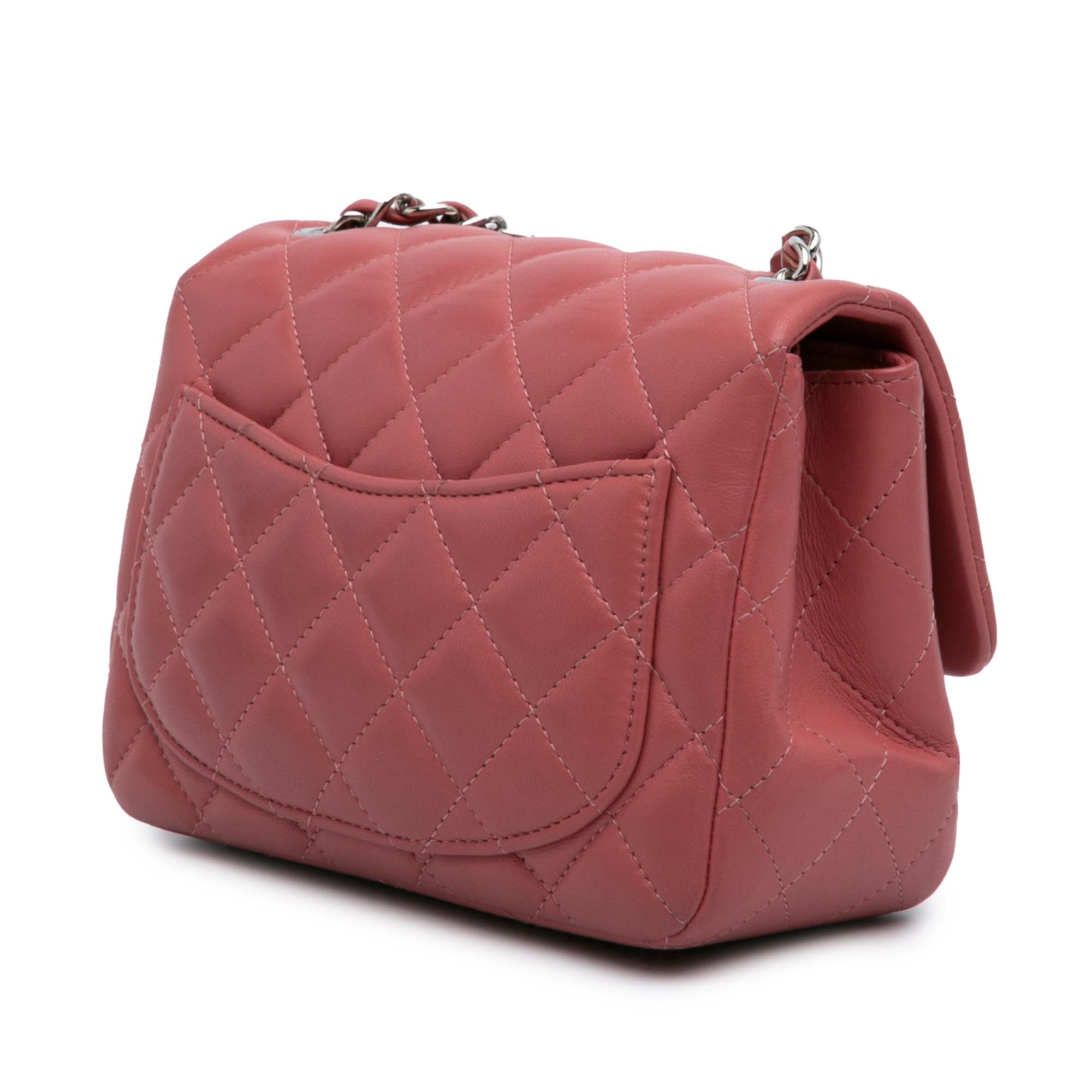 Chanel Mini Square Classic Lambskin Single Flap - The Boutique