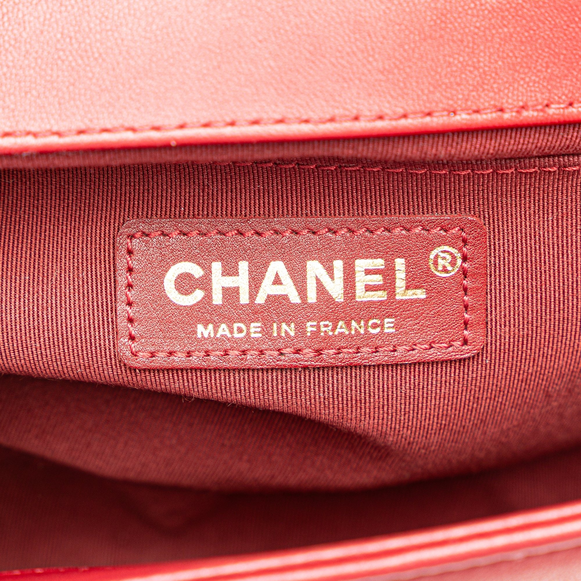 Chanel Old Medium Quilted Lambskin Boy Flap - The Boutique
