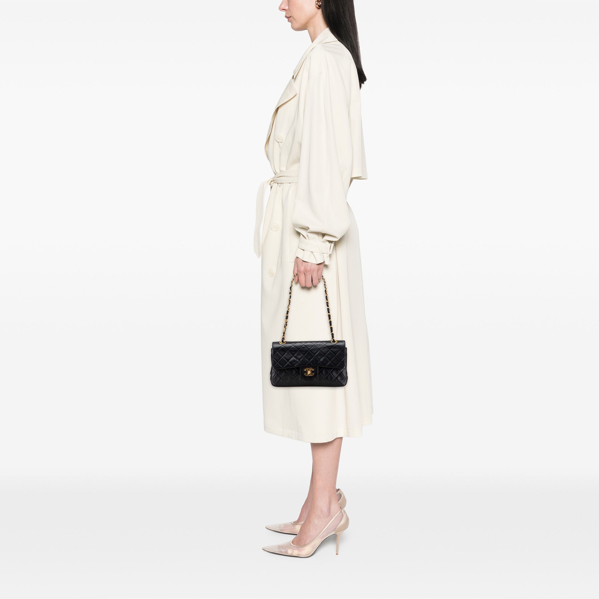 Chanel Small Classic Lambskin Double Flap - The Boutique