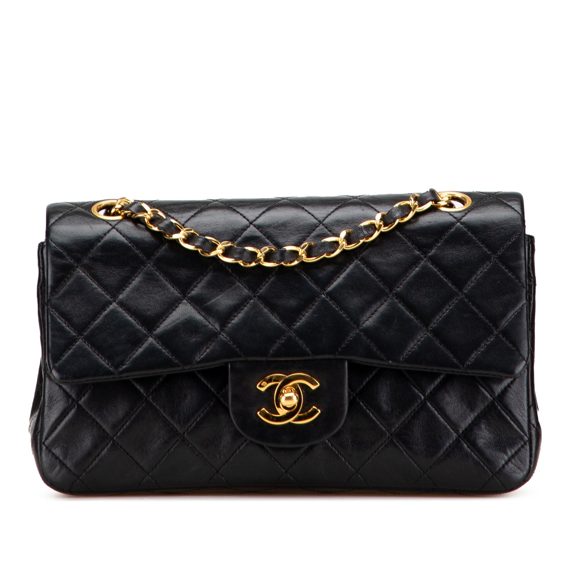 Chanel Small Classic Lambskin Double Flap - The Boutique