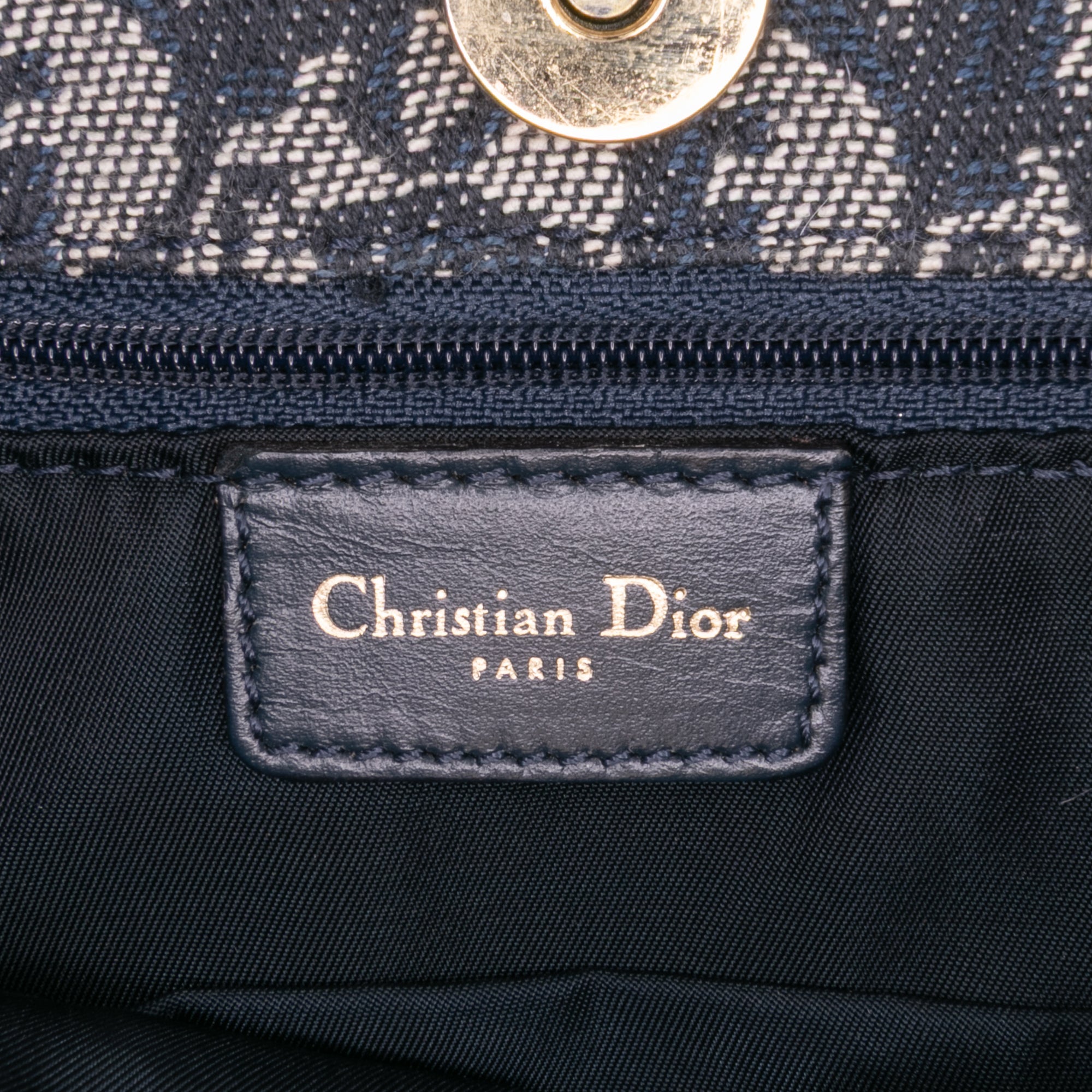 Dior Diorissimo Trotter Canvas Tote - The Boutique