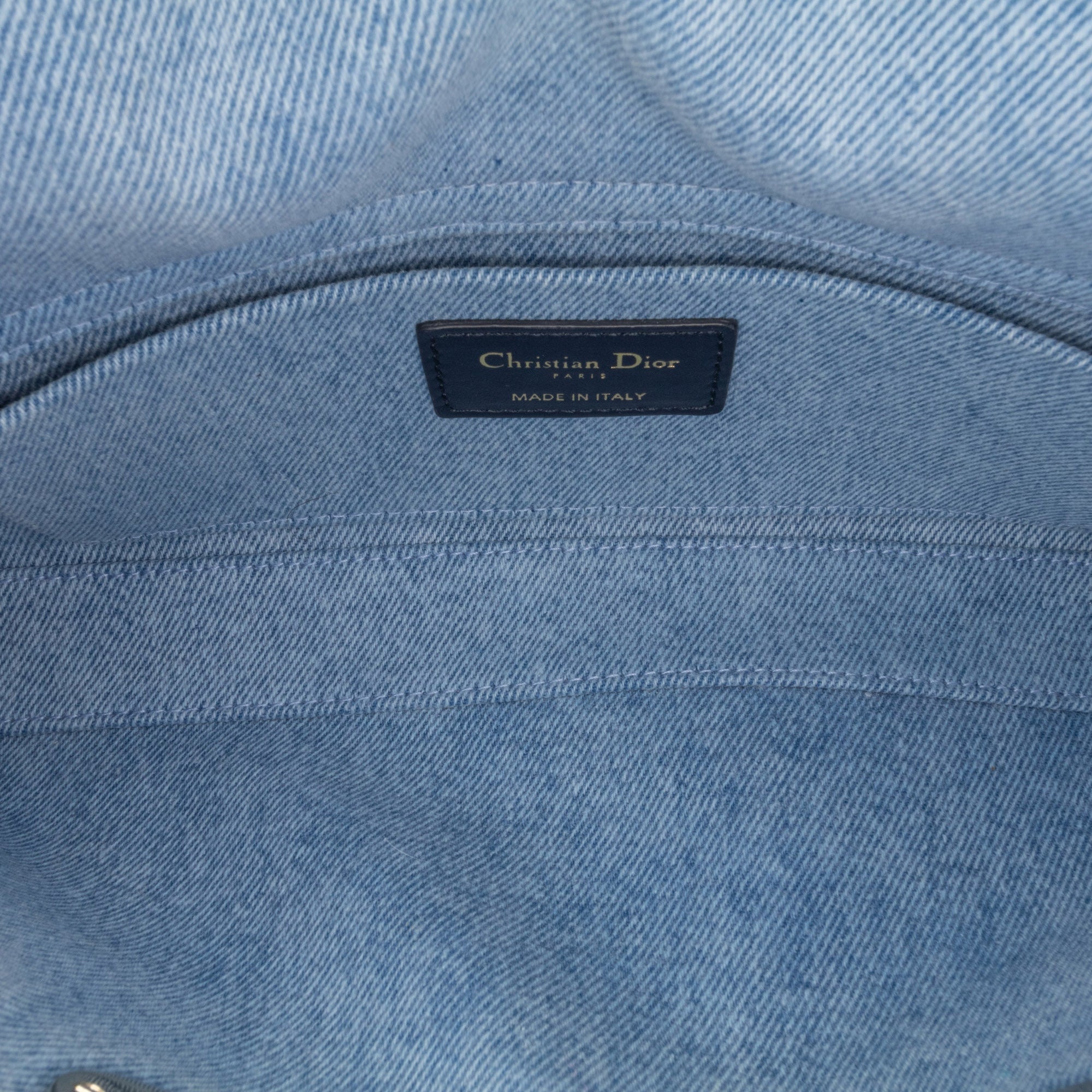 Dior Medium Denim Cannage Lady D Joy - The Boutique