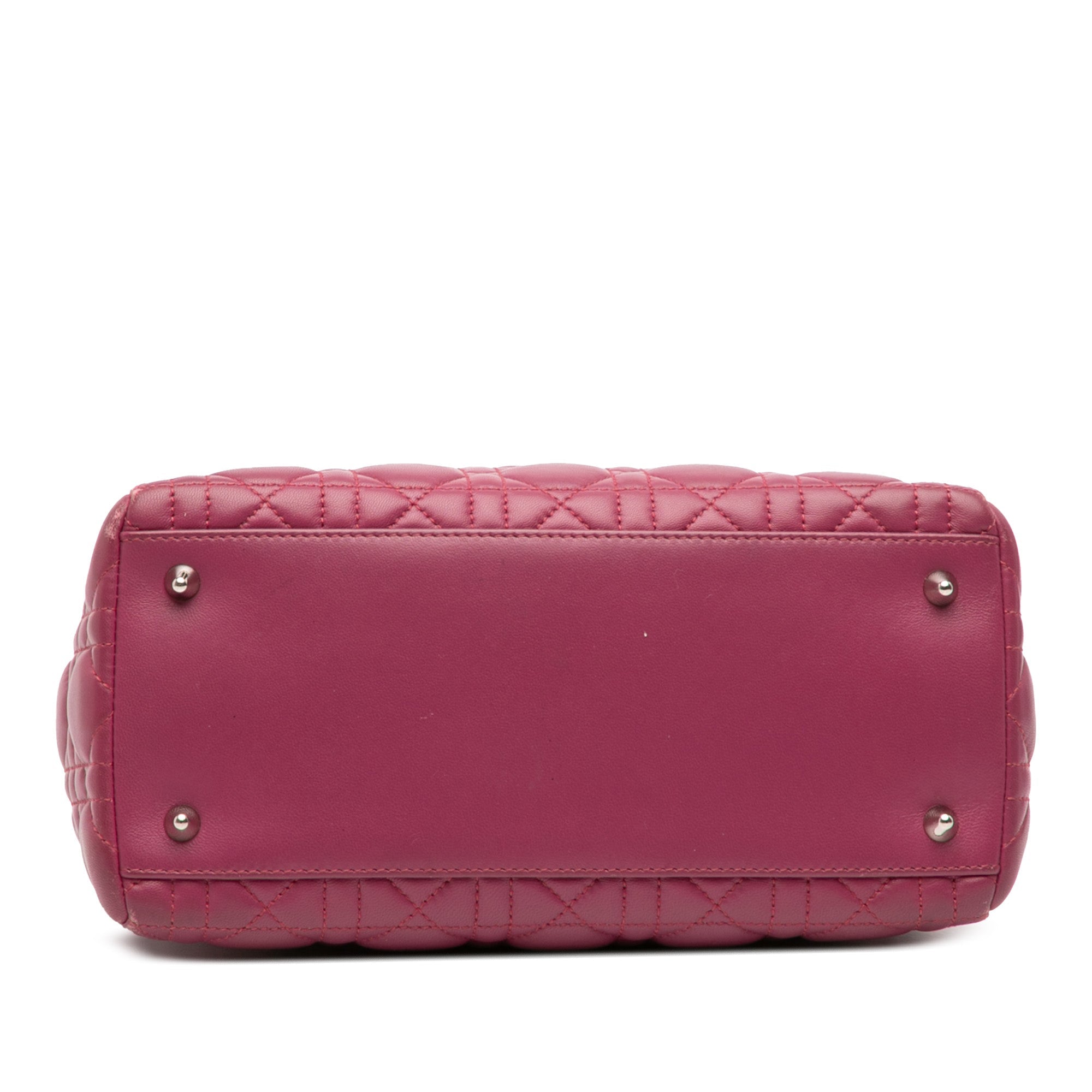 Dior Medium Lambskin Cannage Lady Dior - The Boutique