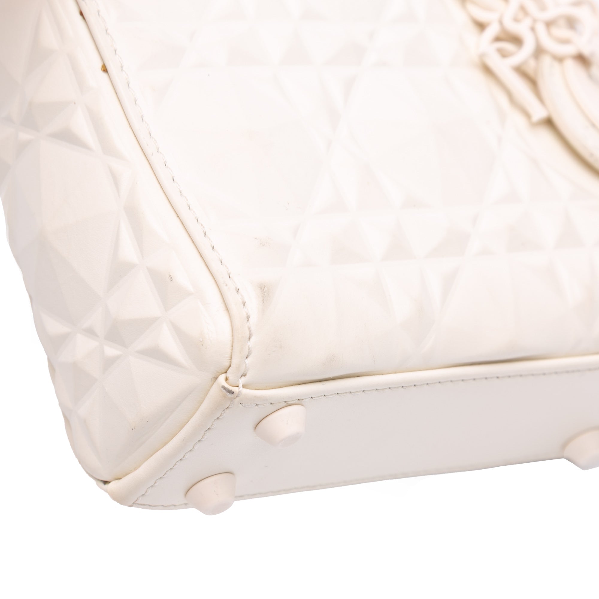 Dior Micro Ultra Matte Calfskin Cannage Diamond Motif Lady Dior - The Boutique