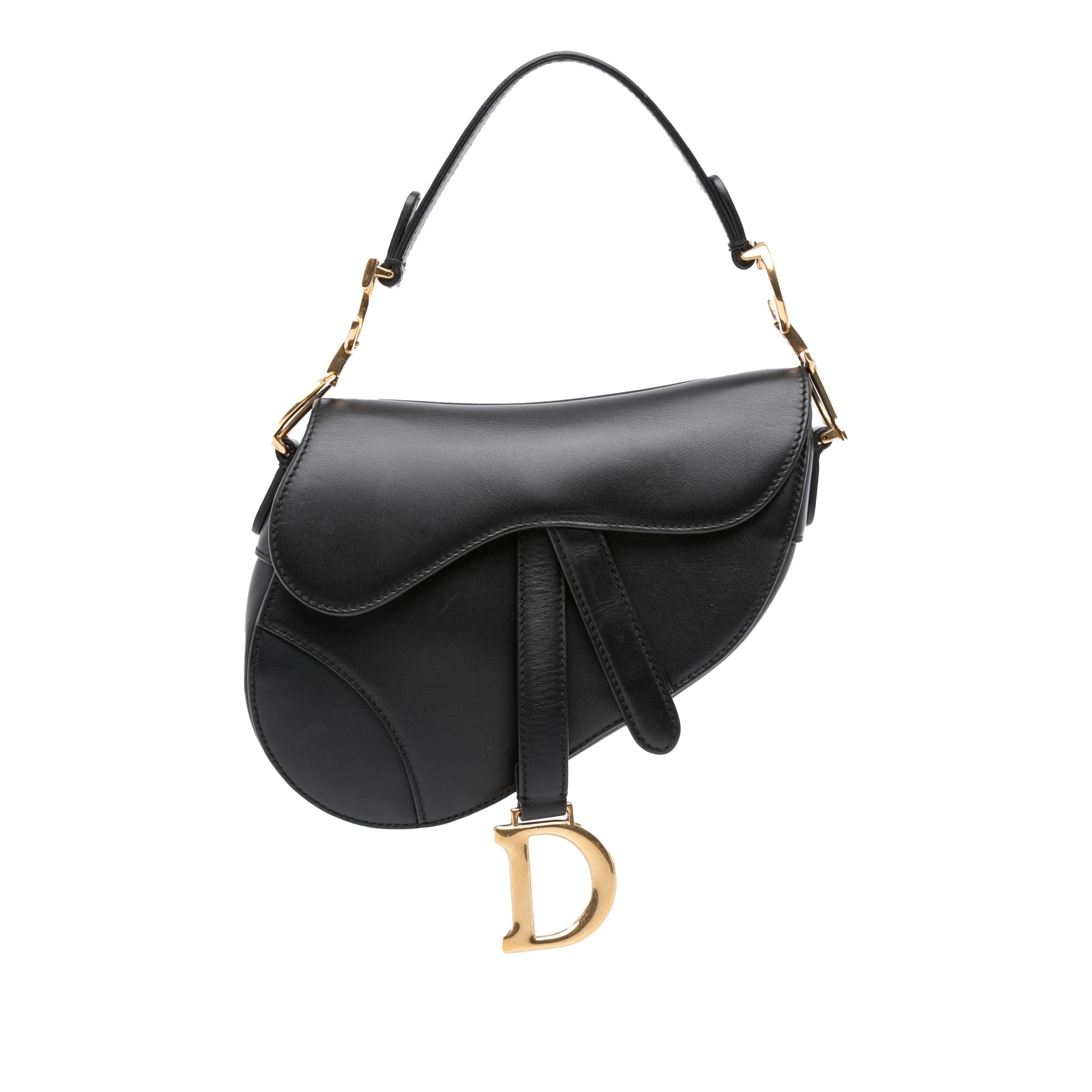 Dior Mini Smooth Calfskin Saddle Bag - The Boutique